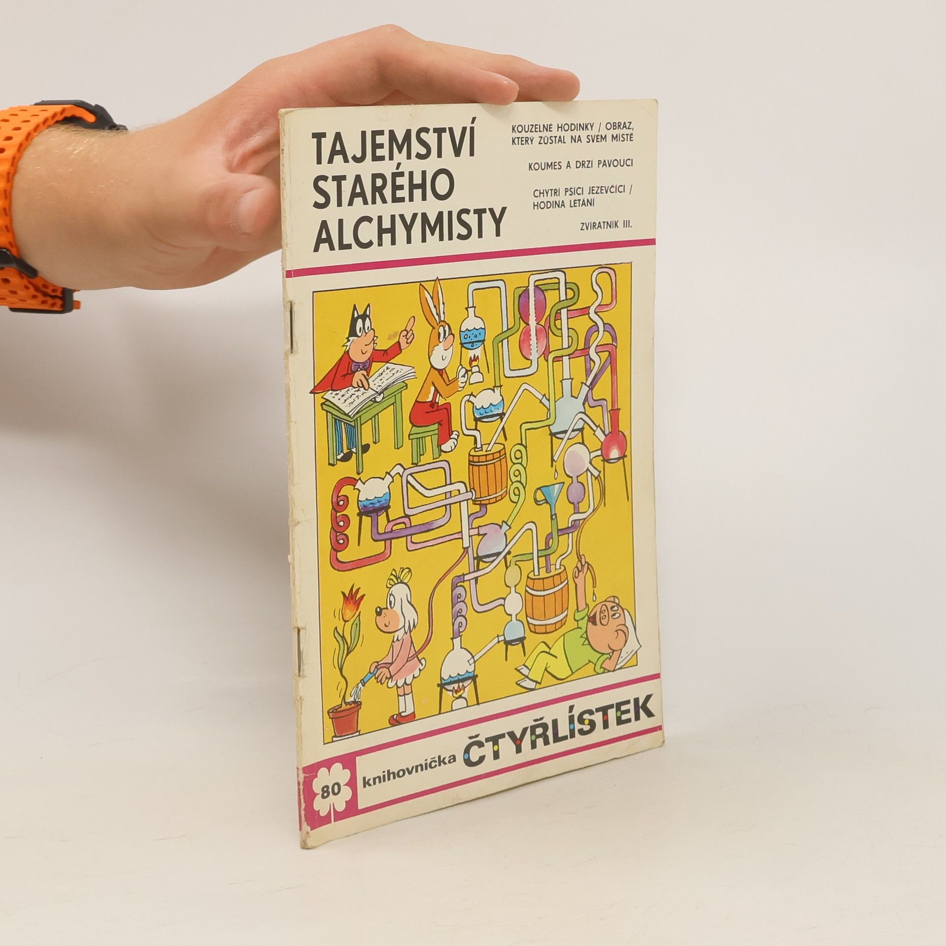 Jaroslav Němeček Čtyřlístek 80. Tajemství starého alchymisty