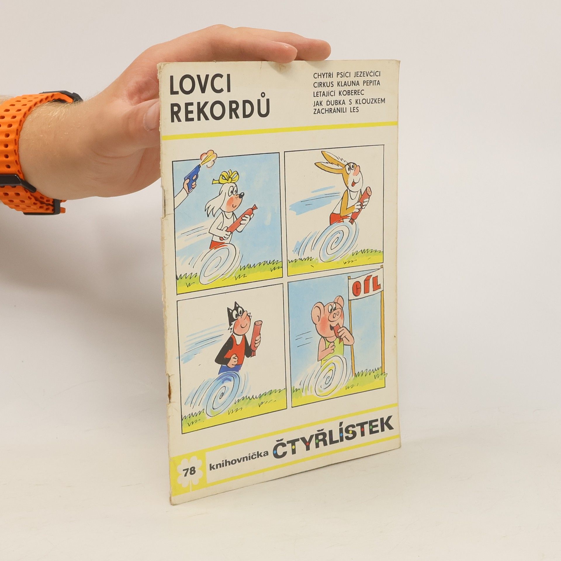 kolektiv Čtyřlístek 78. Lovci rekordů