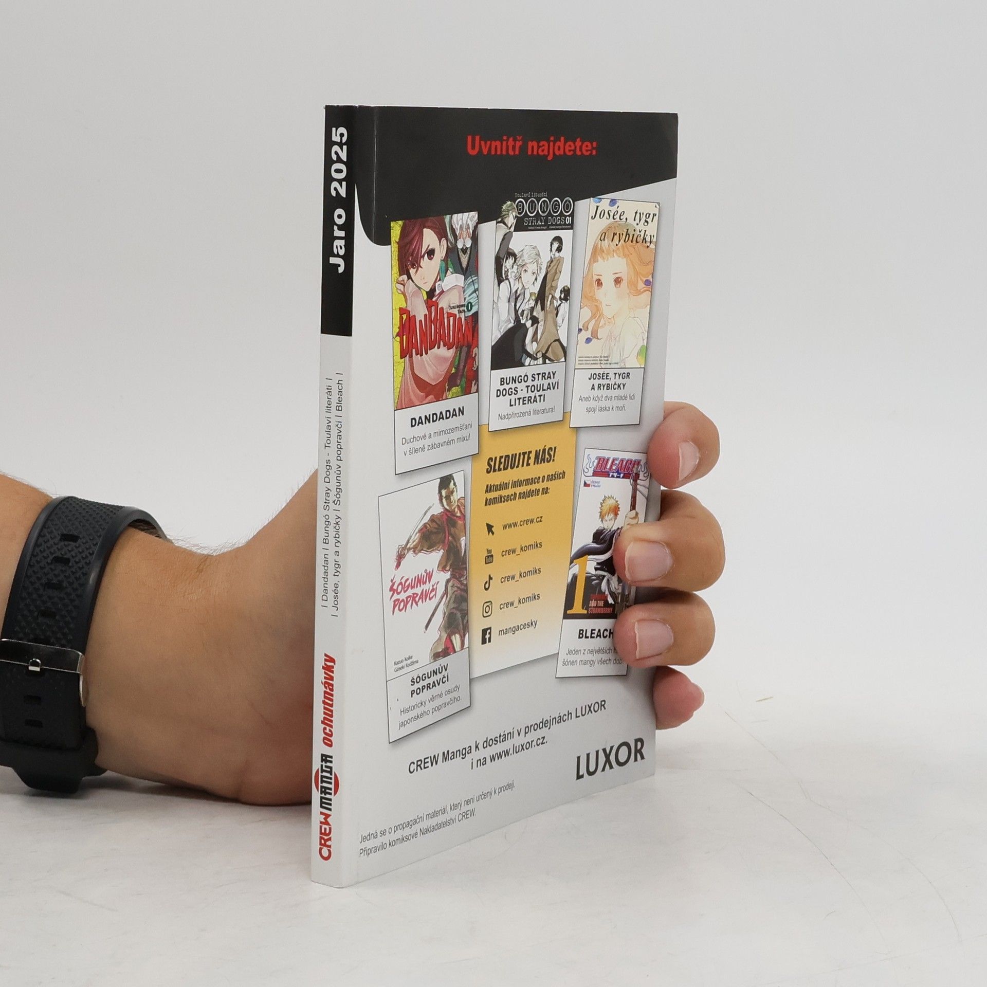 Kolektiv autorů Crew manga ochutnávky. Jaro 2025