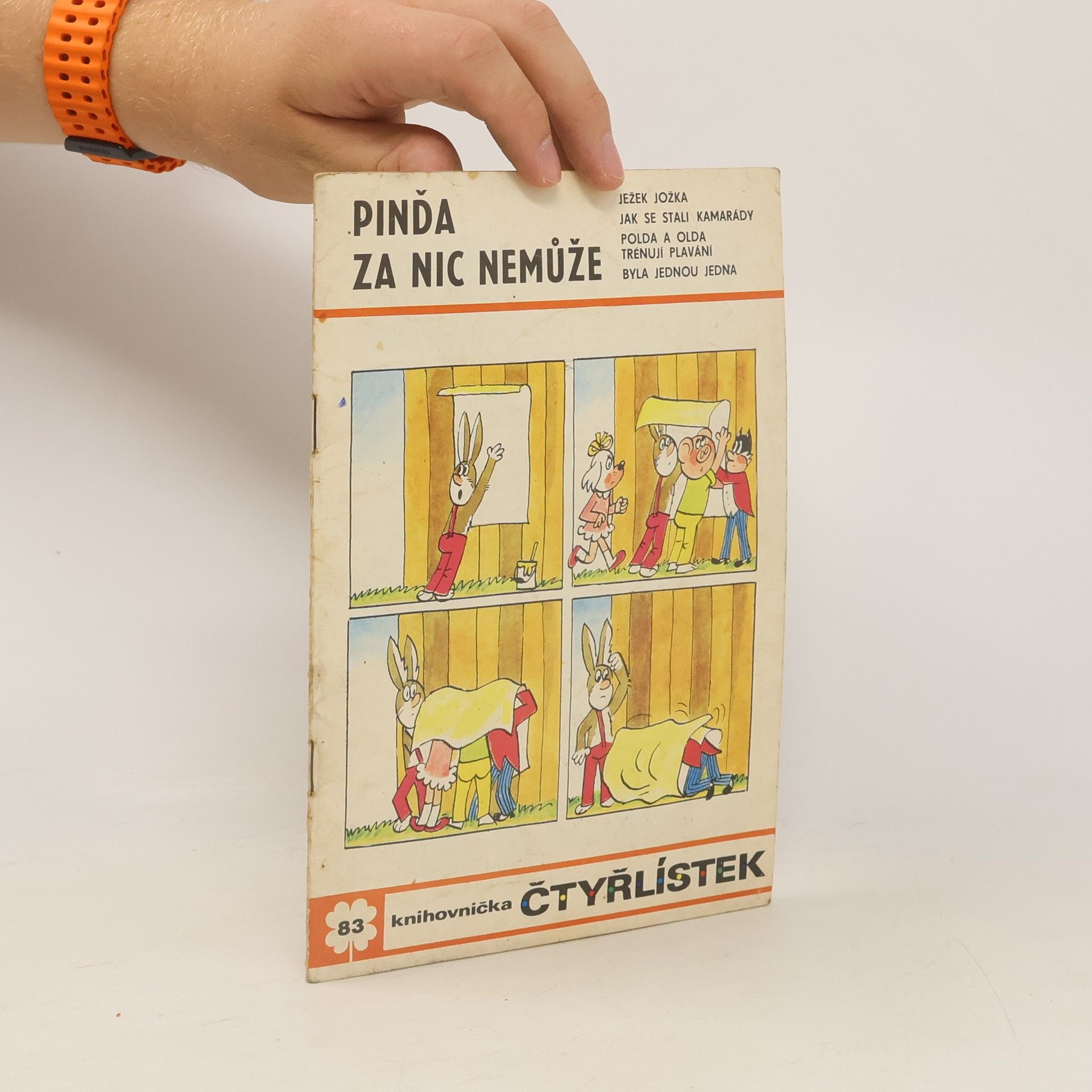 Ljuba Štíplová Čtyřlístek 83. Pinďa za nic nemůže