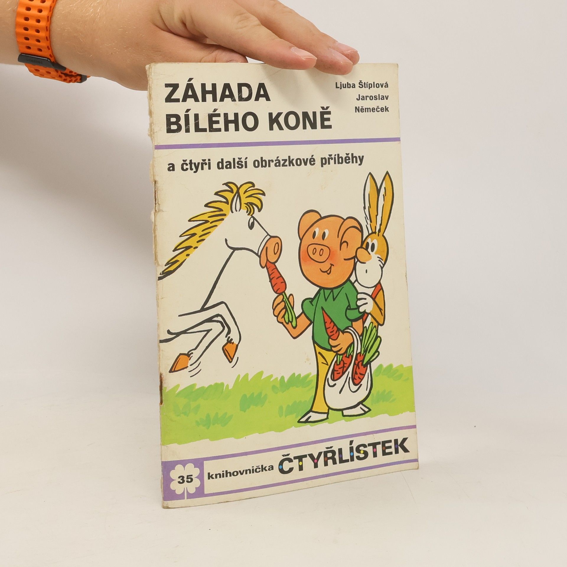 Jaroslav Němeček Čtyřlístek 35. Záhada bílého koně