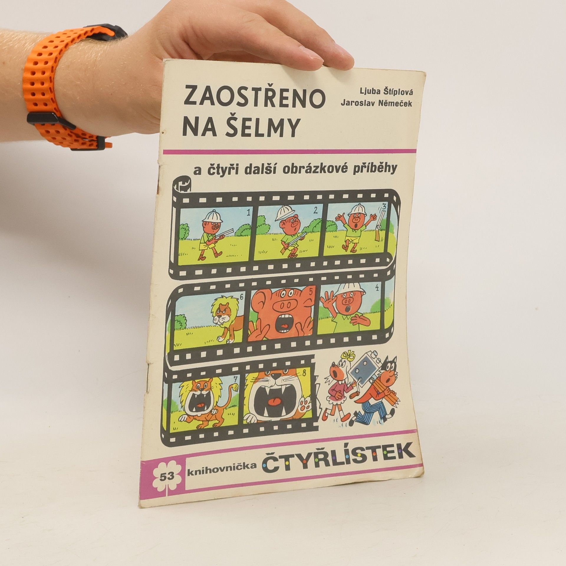 Jaroslav Němeček Čtyřlístek 53. Zaostřeno na šelmy