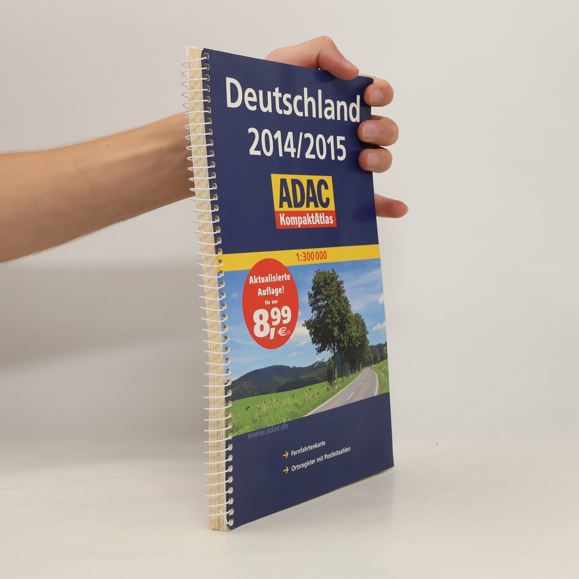 Collectif d'auteurs ADAC KompaktAtlas Deutschland 2014/2015 1:300 000