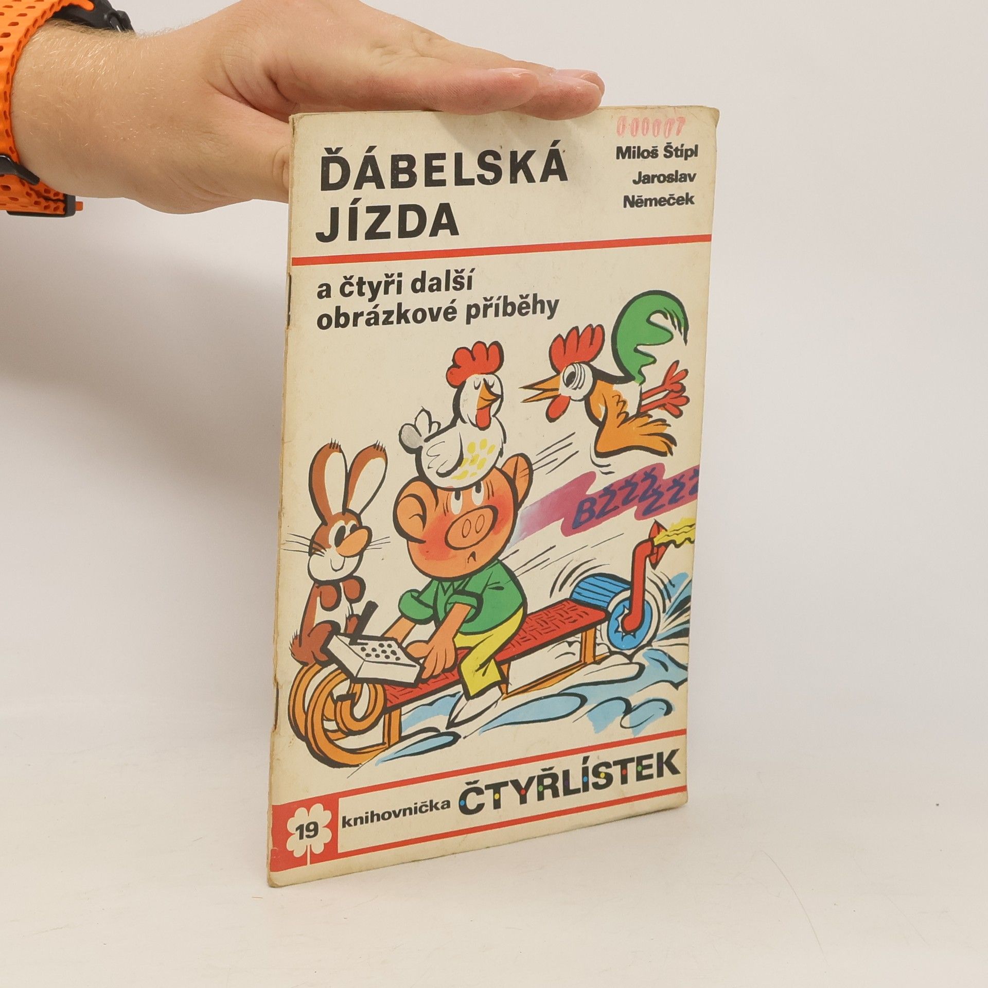 Jaroslav Němeček Ďábelská jízda a čtyři další obrázkové příběhy