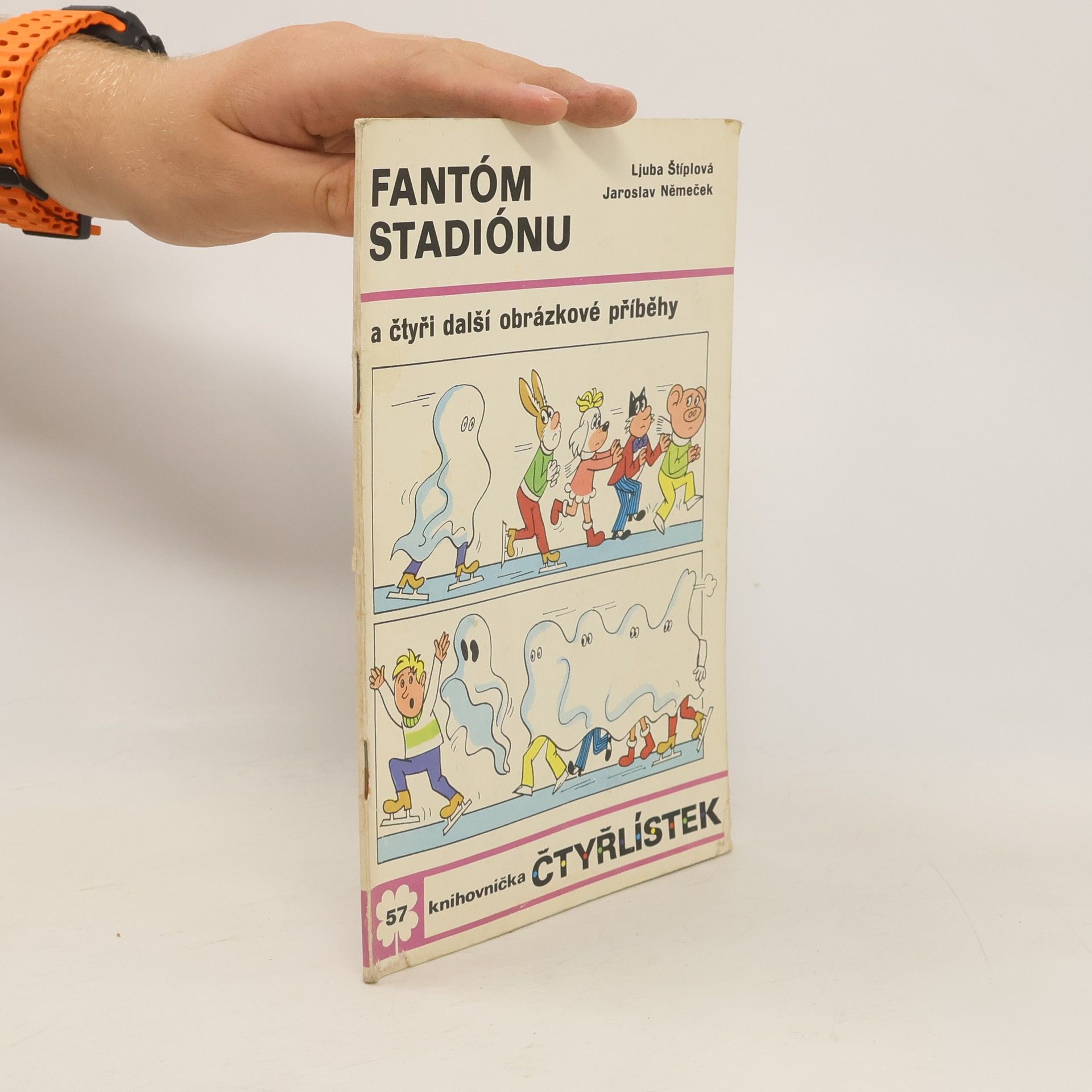 Ljuba Štíplová Čtyřlístek 57. Fantóm stadiónu