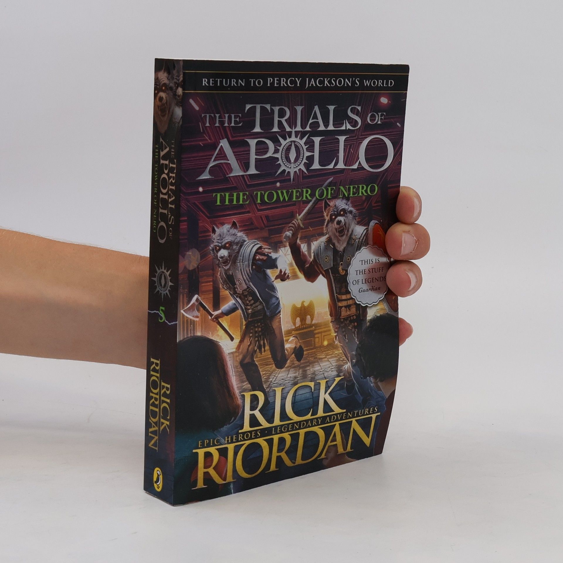 Rick Riordan The Tower of Nero (The Trials of Apollo Book 5)