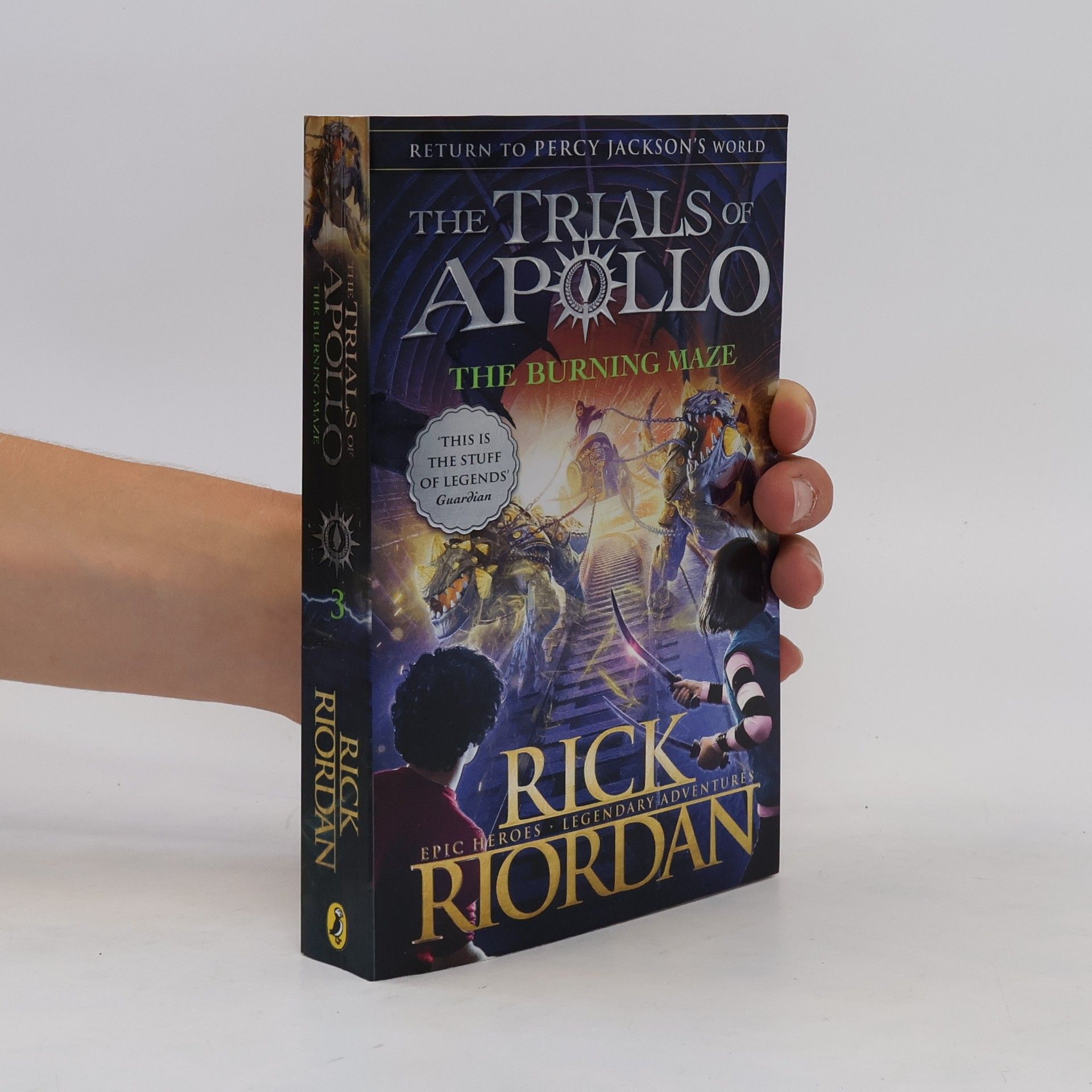 Rick Riordan The Trials of Apollo - The Burning Maze