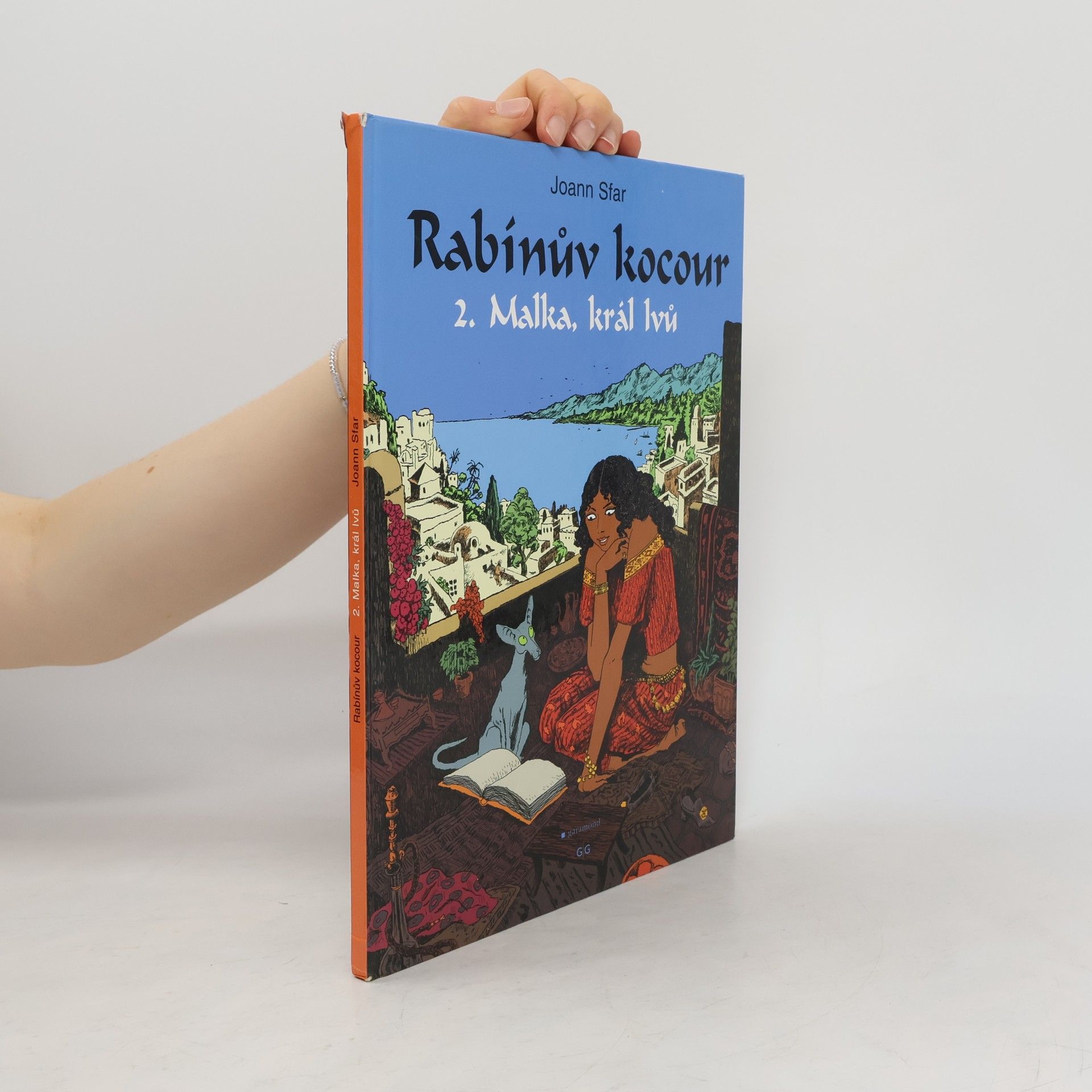 Joann Sfar Rabínův kocour. 2., Malka, král lvů
