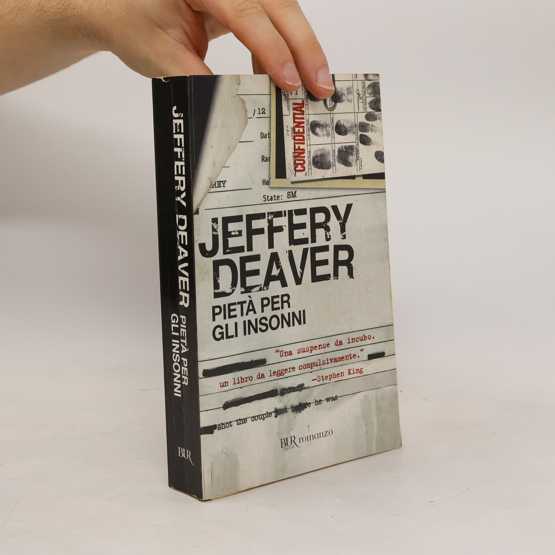 Jeffery Deaver Pietà per gli insonni