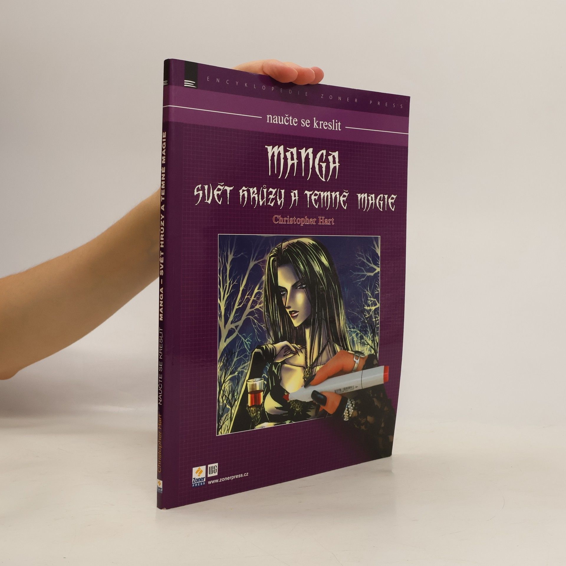 Christopher Hart Manga - svět hrůzy a temné magie. Naučte se kreslit