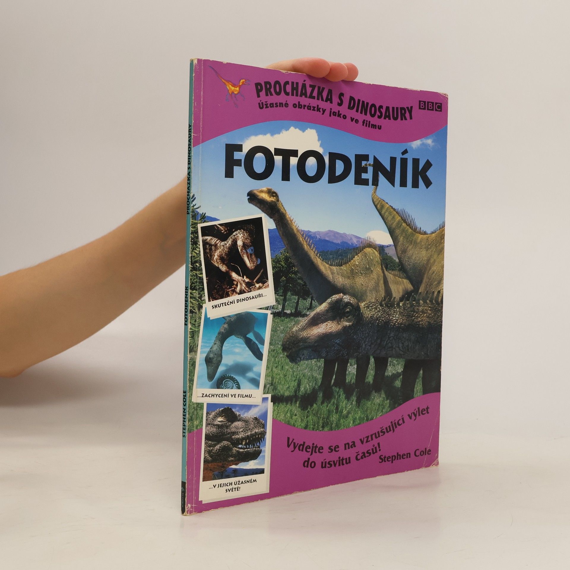 Steve Cole Procházka s dinosaury - Fotodeník