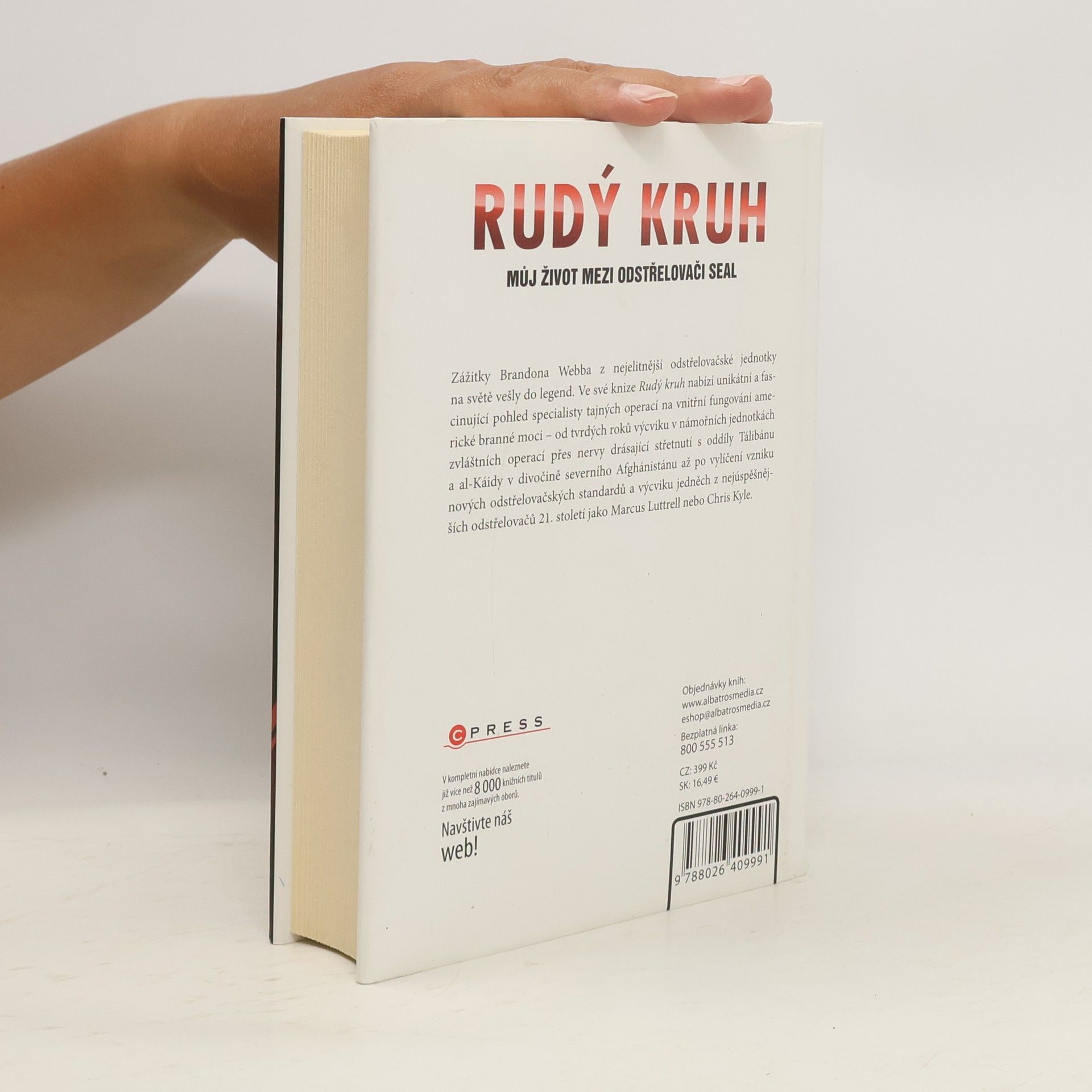 Brandon Webb Rudý kruh : můj život mezi odstřelovači SEAL