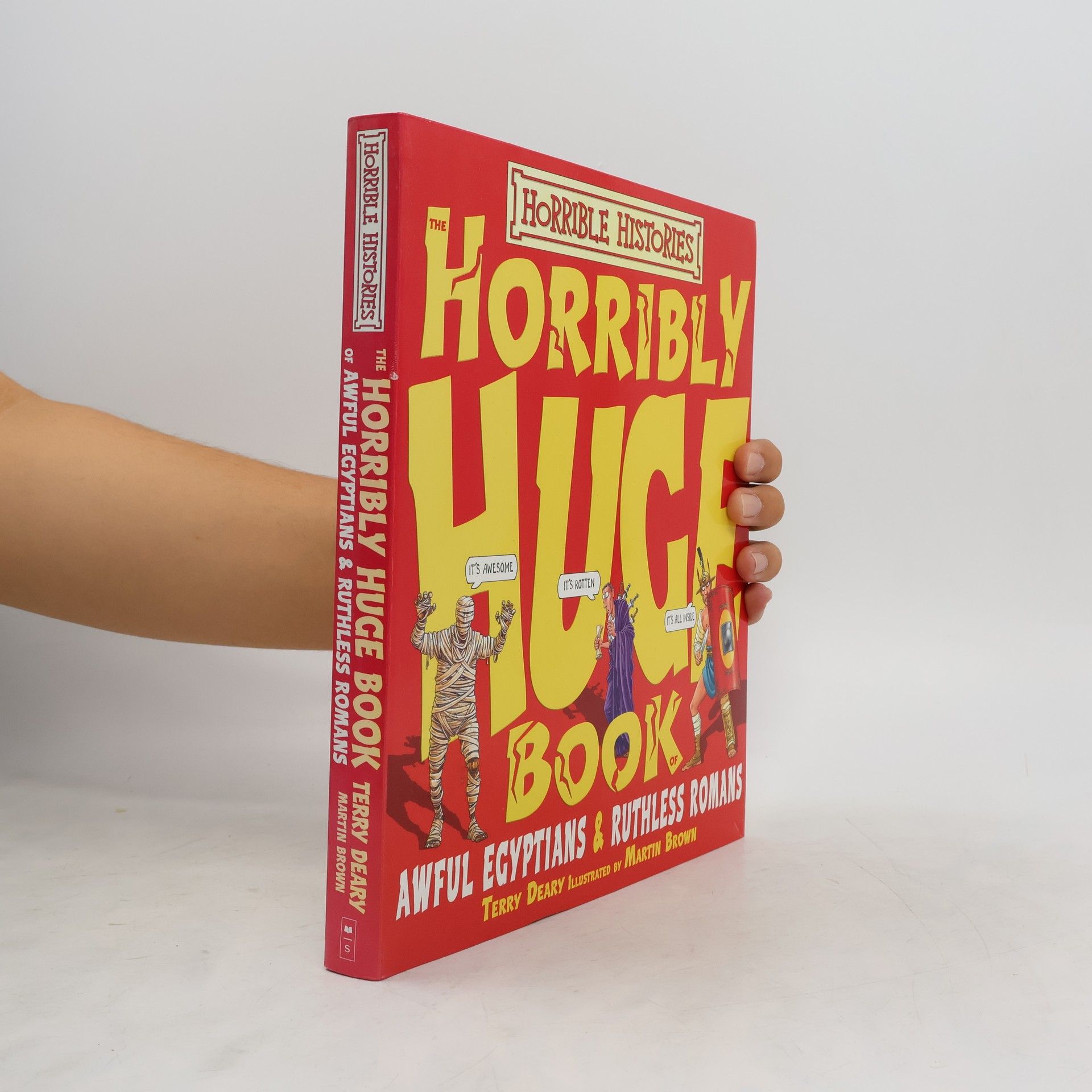 Terry Deary Horribly Huge Book of Awful Egyptians and Ruthless Romans