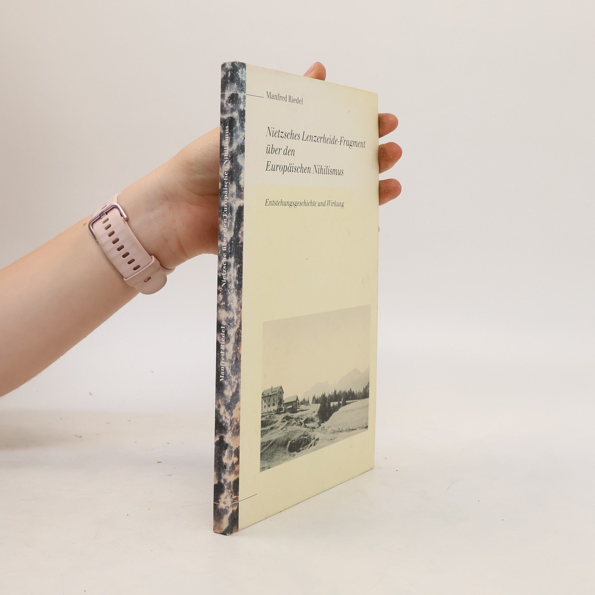 Manfred Riedel Nietzsches Lenzerheide-Fragment über den europäischen Nihilismus