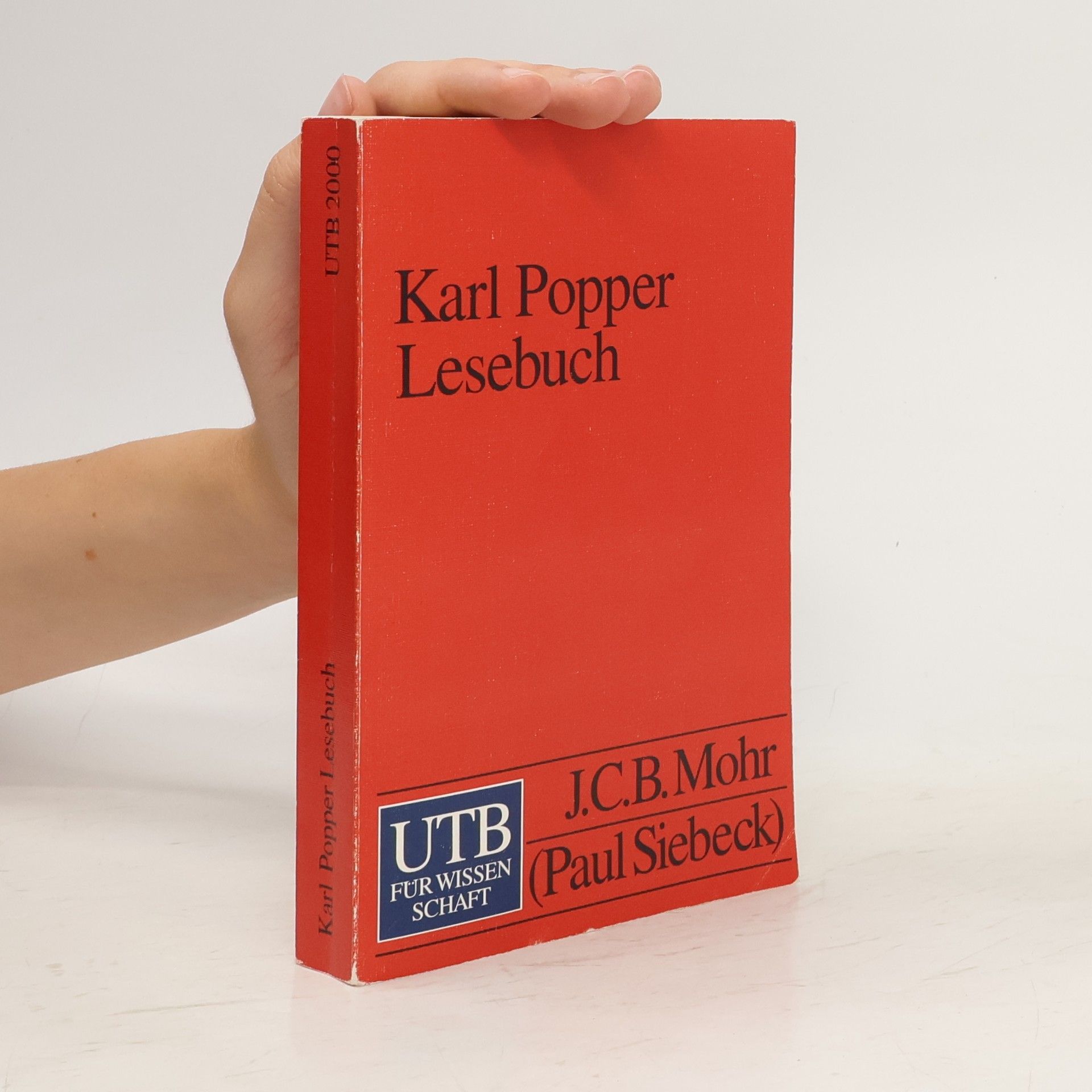 Karl R. Popper Karl Popper Lesebuch