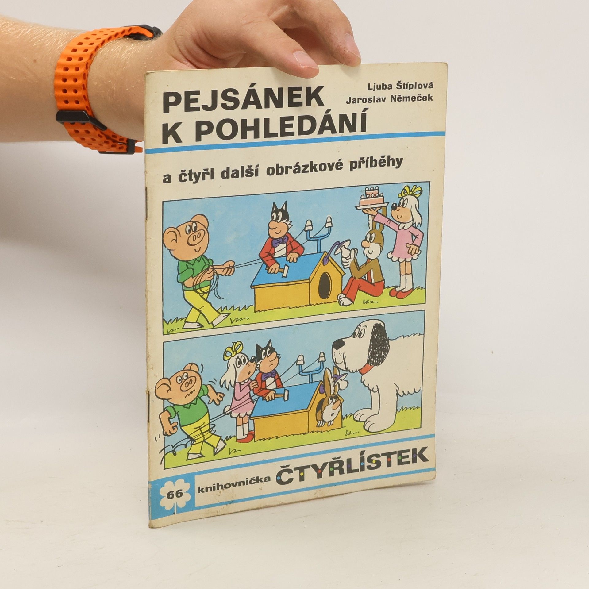 Kolektiv autorů Čtyřlístek 66. Pejsánek k pohledání