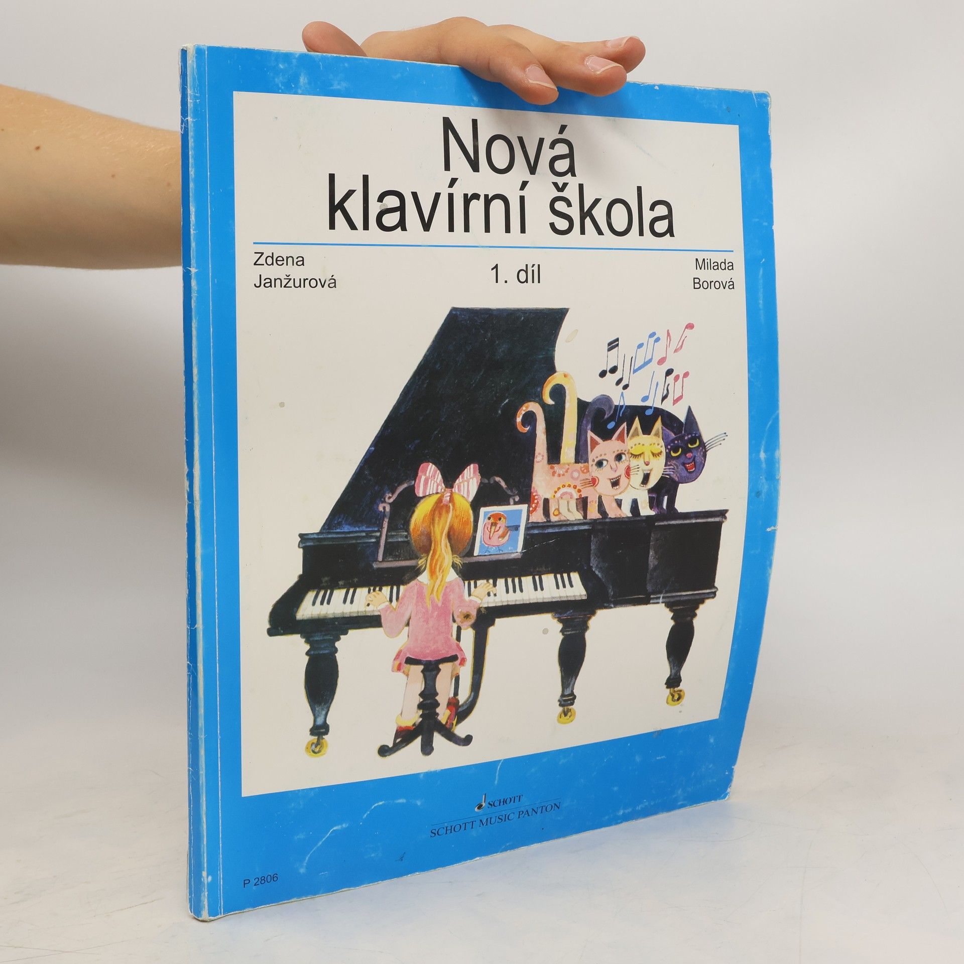 Zdeňka Janžurová Nová klavírní škola. 1. díl