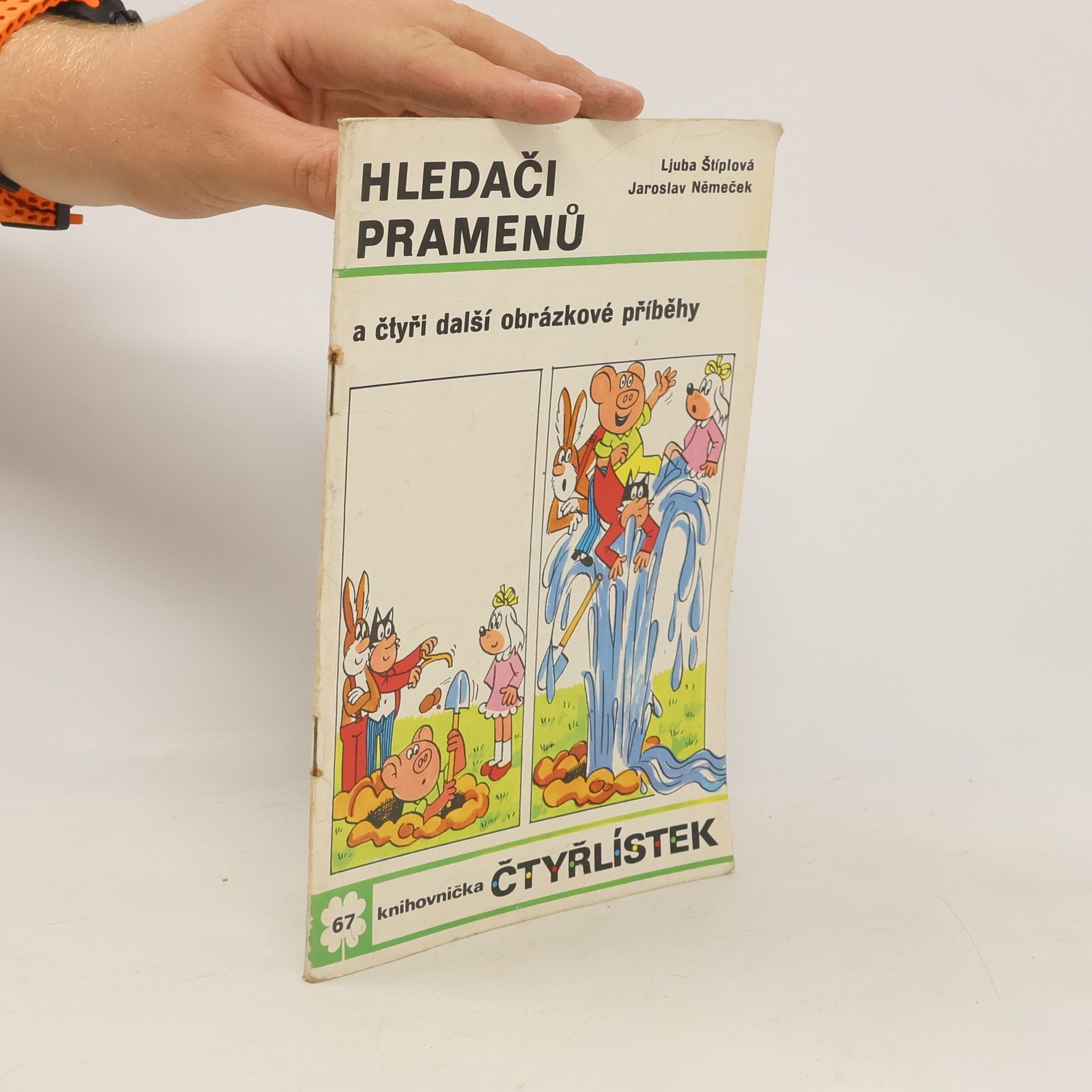 Jaroslav Němeček Čtyřlístek 67. Hledači pramenů