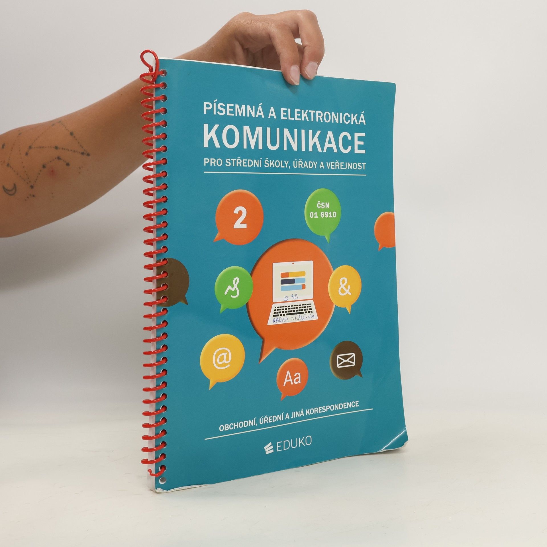 Collectif d'auteurs Písemná a elektronická komunikace 2 pro SŠ úřady a veřejnost