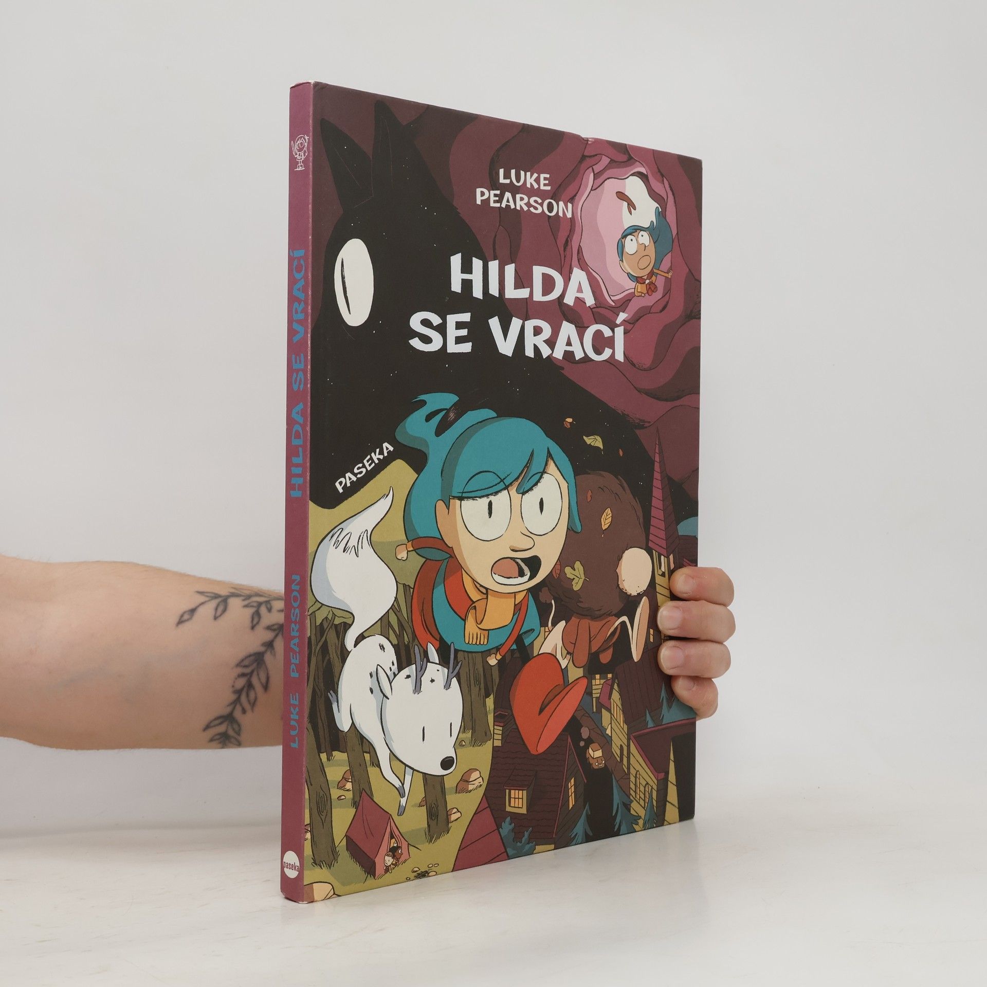 Luke Pearson Hilda a ptačí slavnost. Hilda a černý pes
