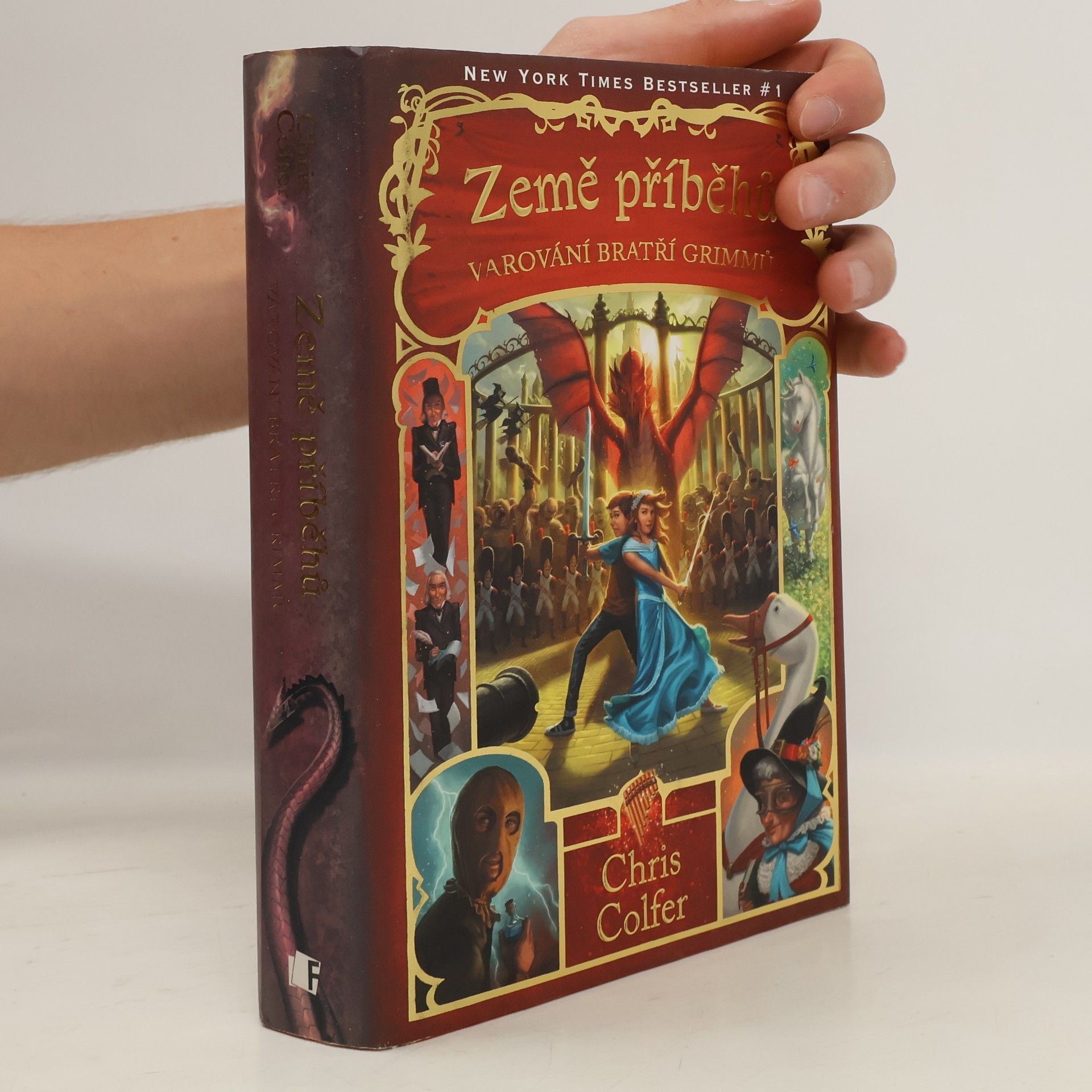 Chris Colfer Země příběhů. Varování bratří Grimmů
