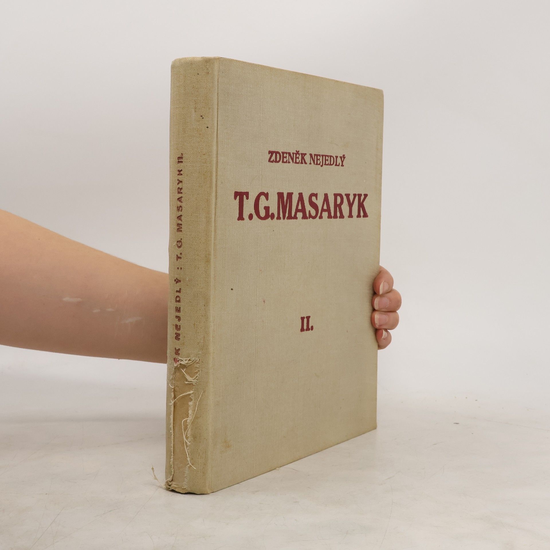 Zdeněk Nejedlý T. G. Masaryk II.