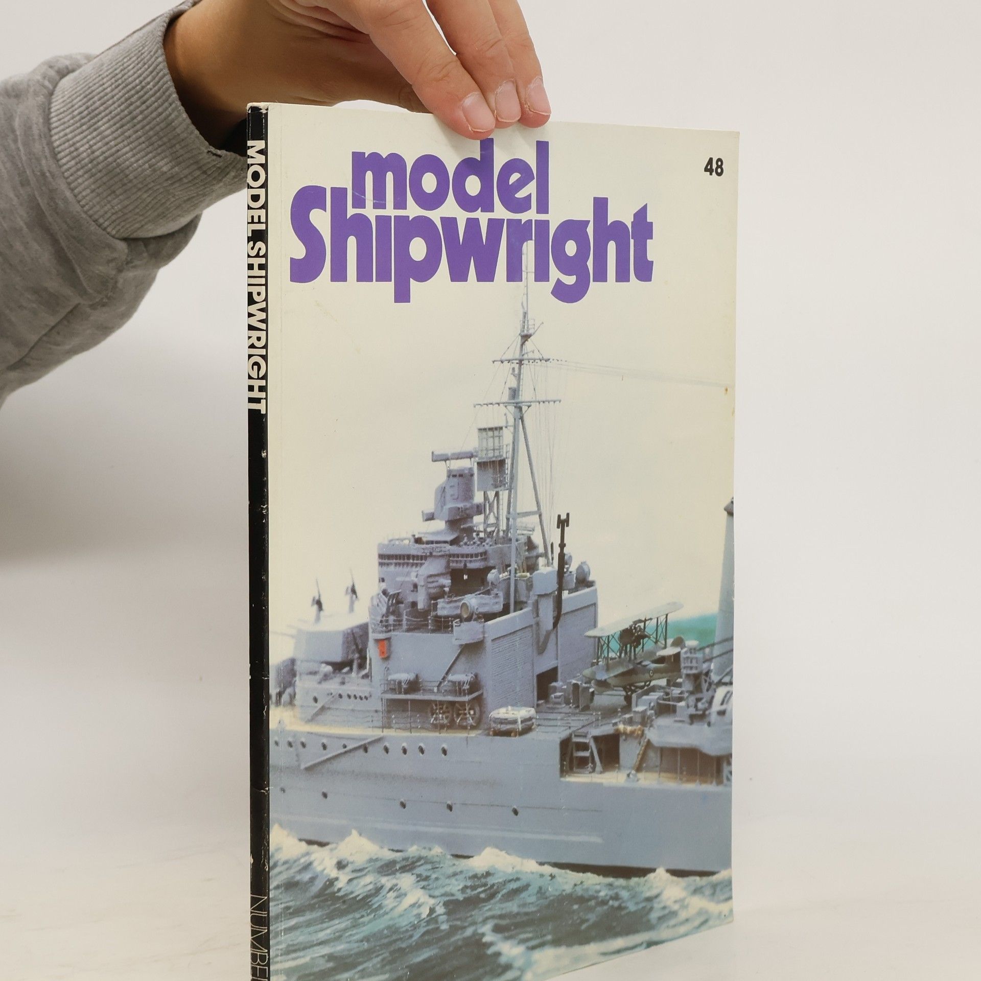 Bowen J Staff Model Shipwright 48.