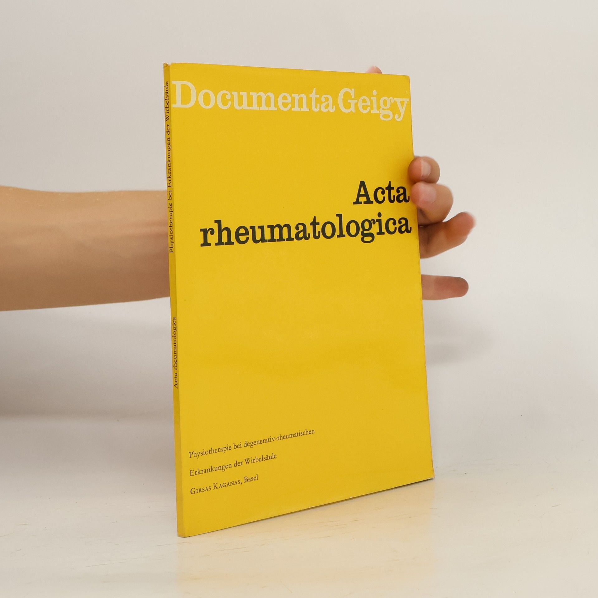 Auteurscollectief Acta rheumatologica