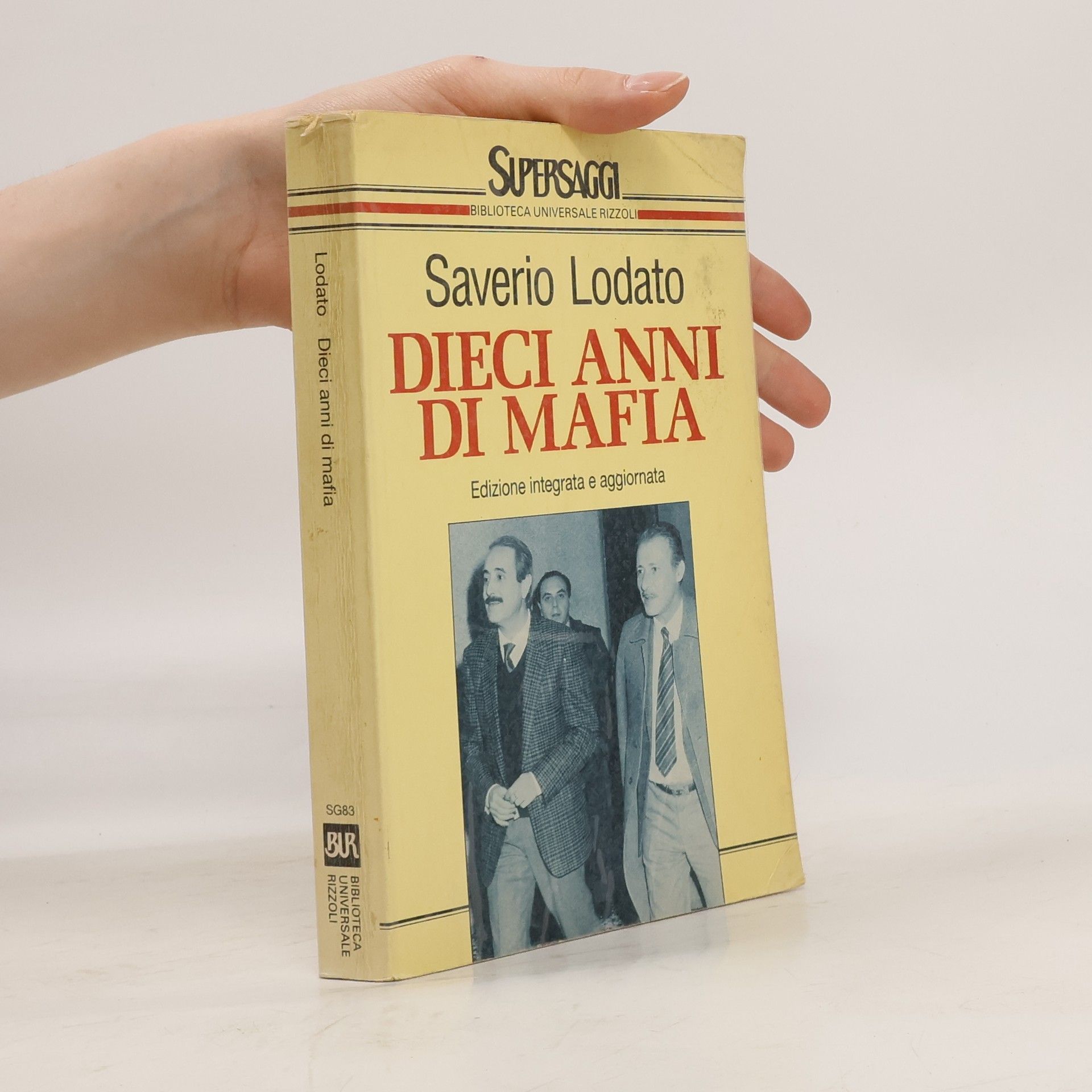 Saverio Lodato Dieci anni di mafia