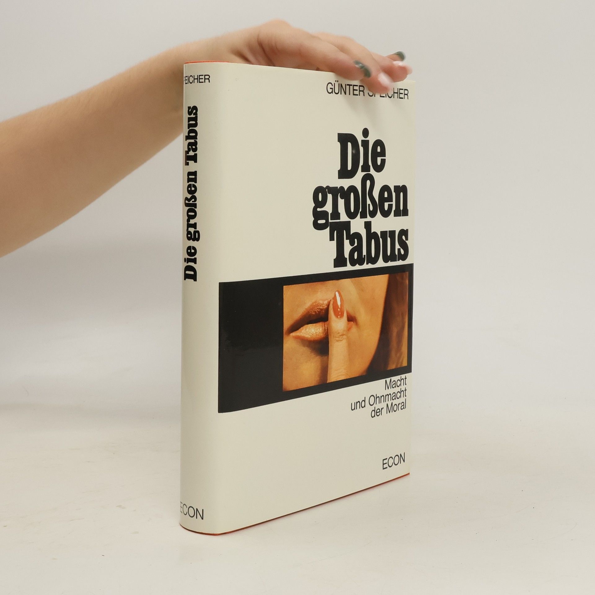 Gu nter Speicher Die grossen Tabus