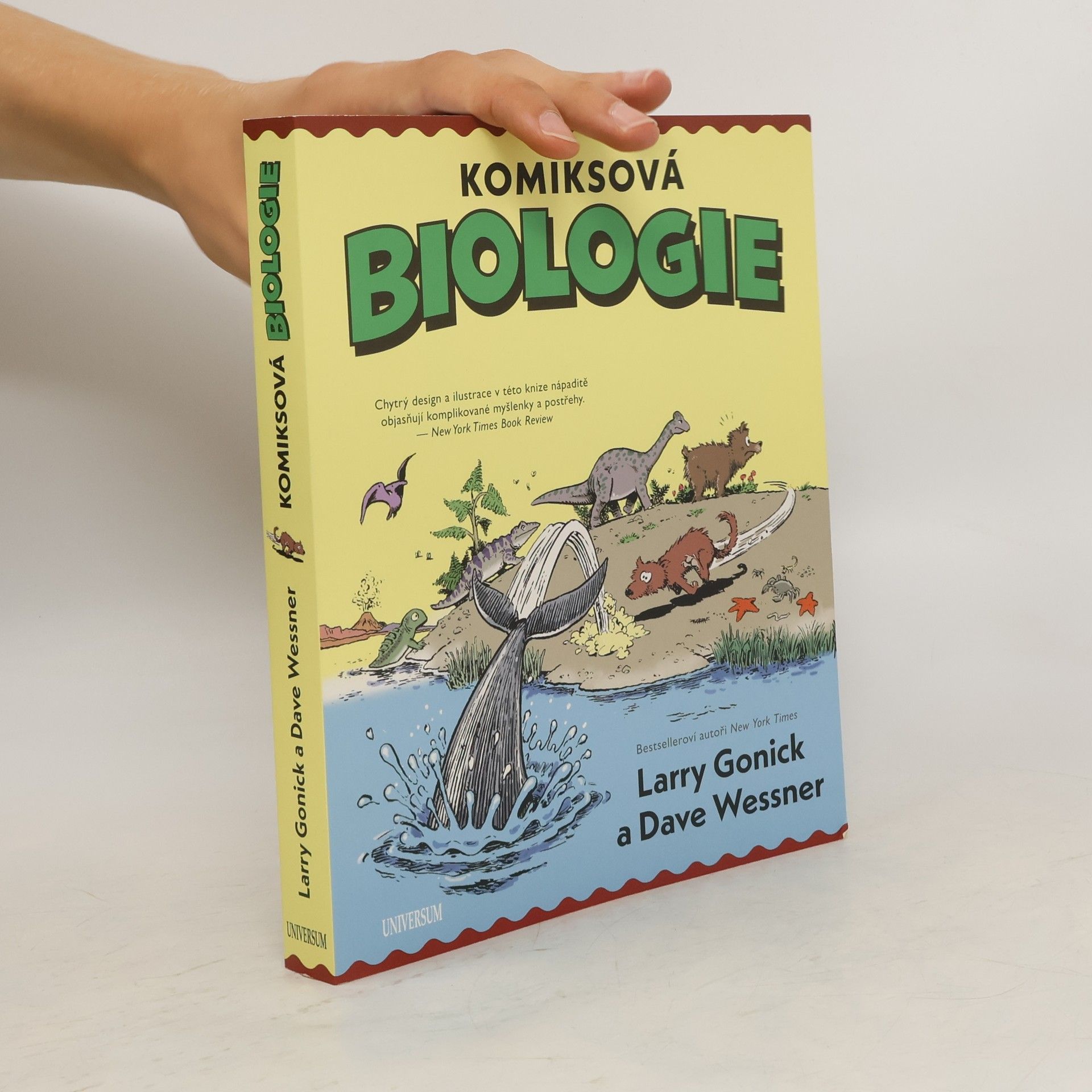Larry Gonick Komiksová biologie