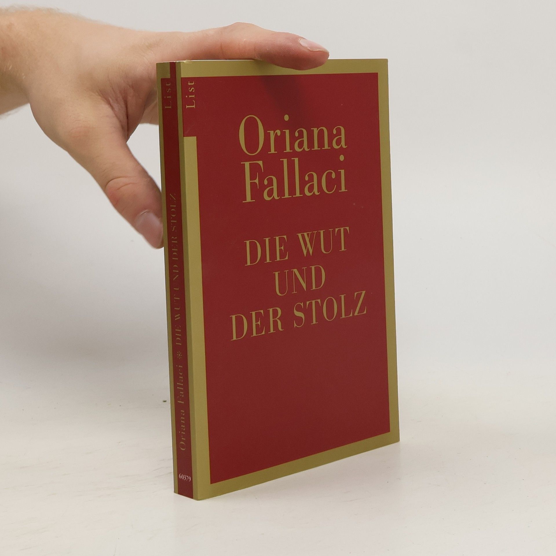 Oriana Fallaci Die Wut und der Stolz
