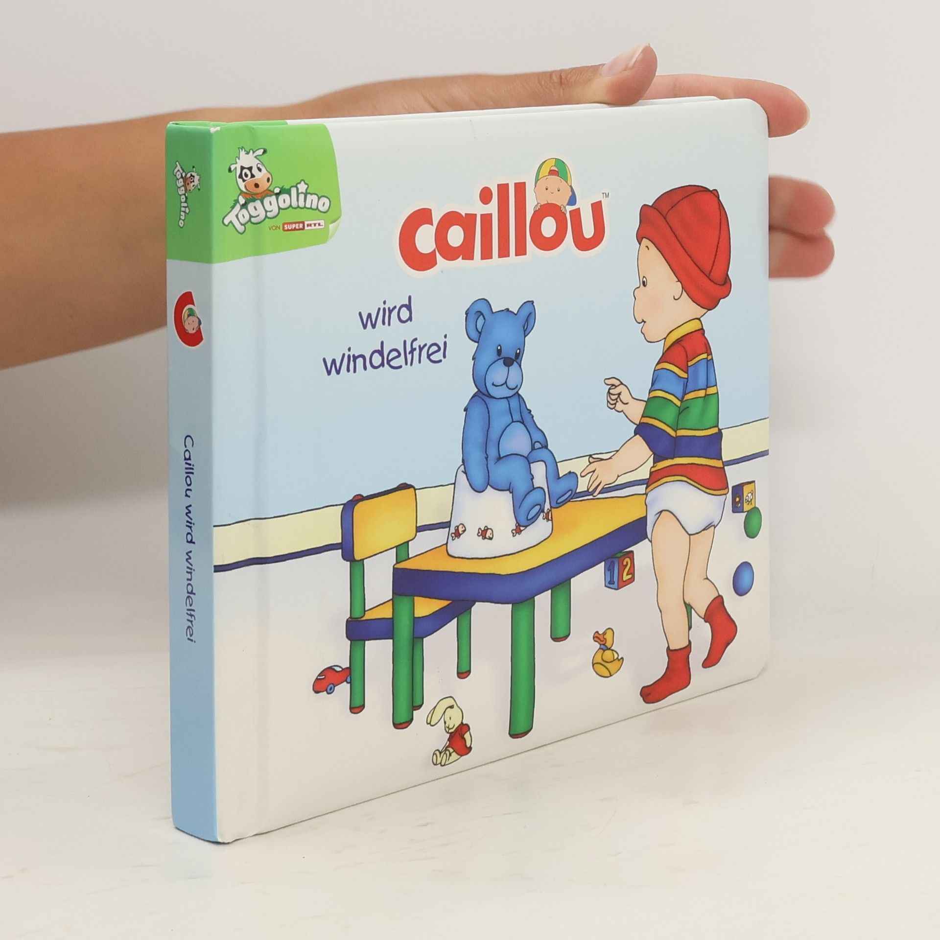 Collectif d'auteurs Caillou wird windelfrei