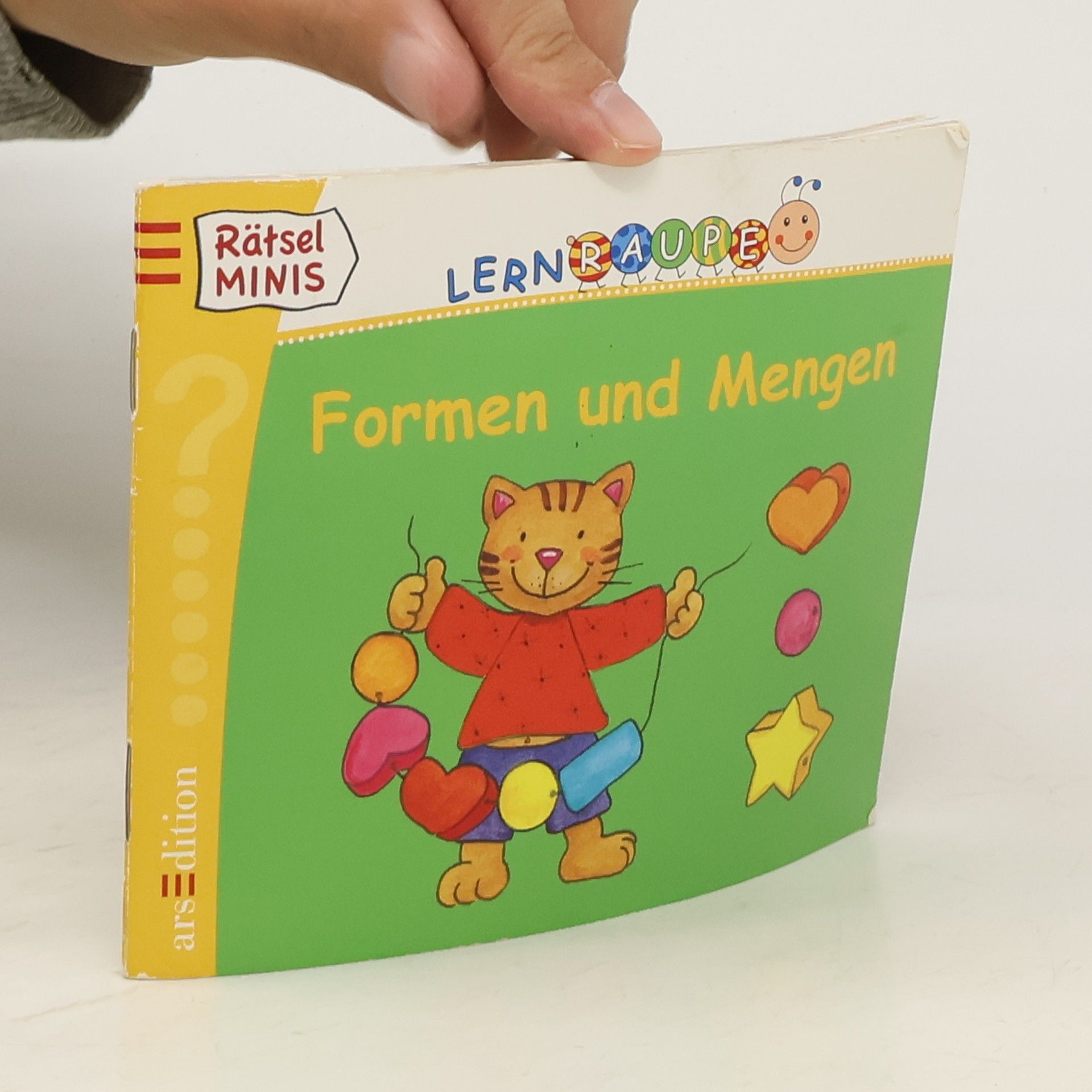Collective Rätsel-Minis Lernraupe. Formen und Mengen