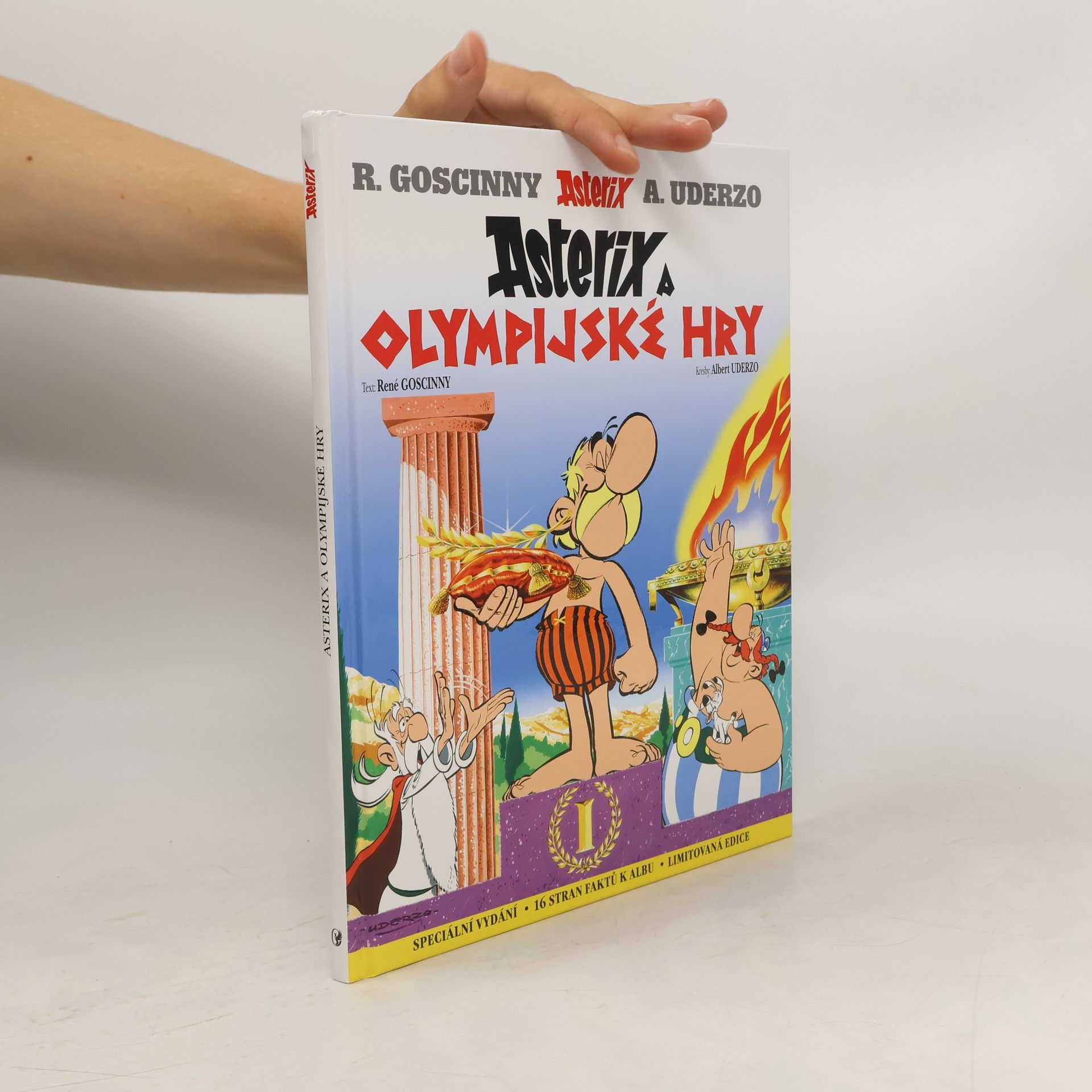 Albert Uderzo Asterix a olympijské hry