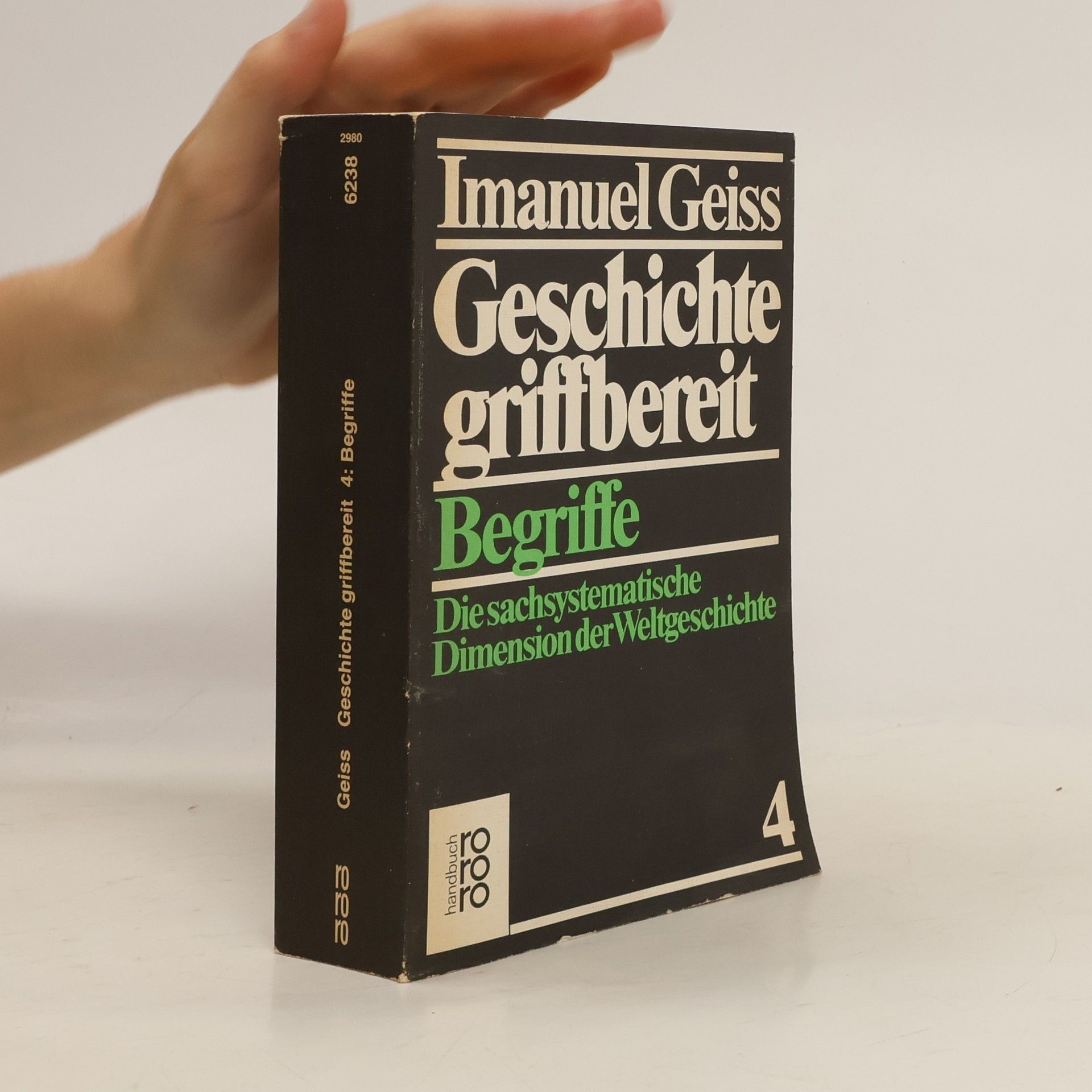 Geschichte griffbereit : die sachsystematische Dimension der Weltgeschichte. Bd. 4, Begriffe