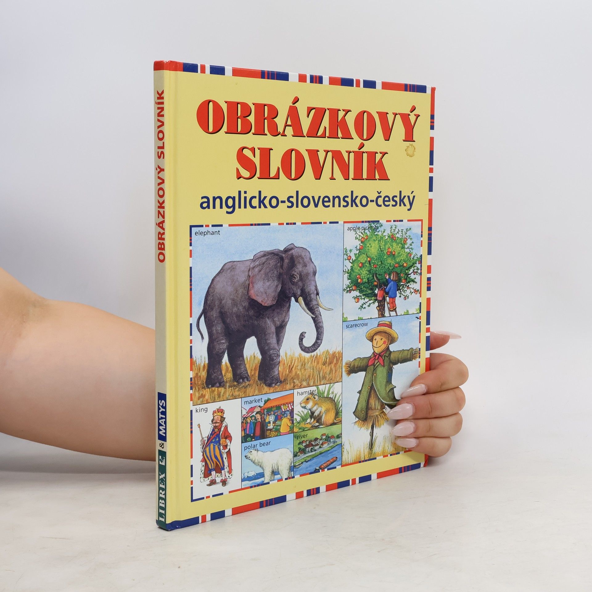 Collectif d'auteurs Obrázkový slovník anglicko-slovensko-český
