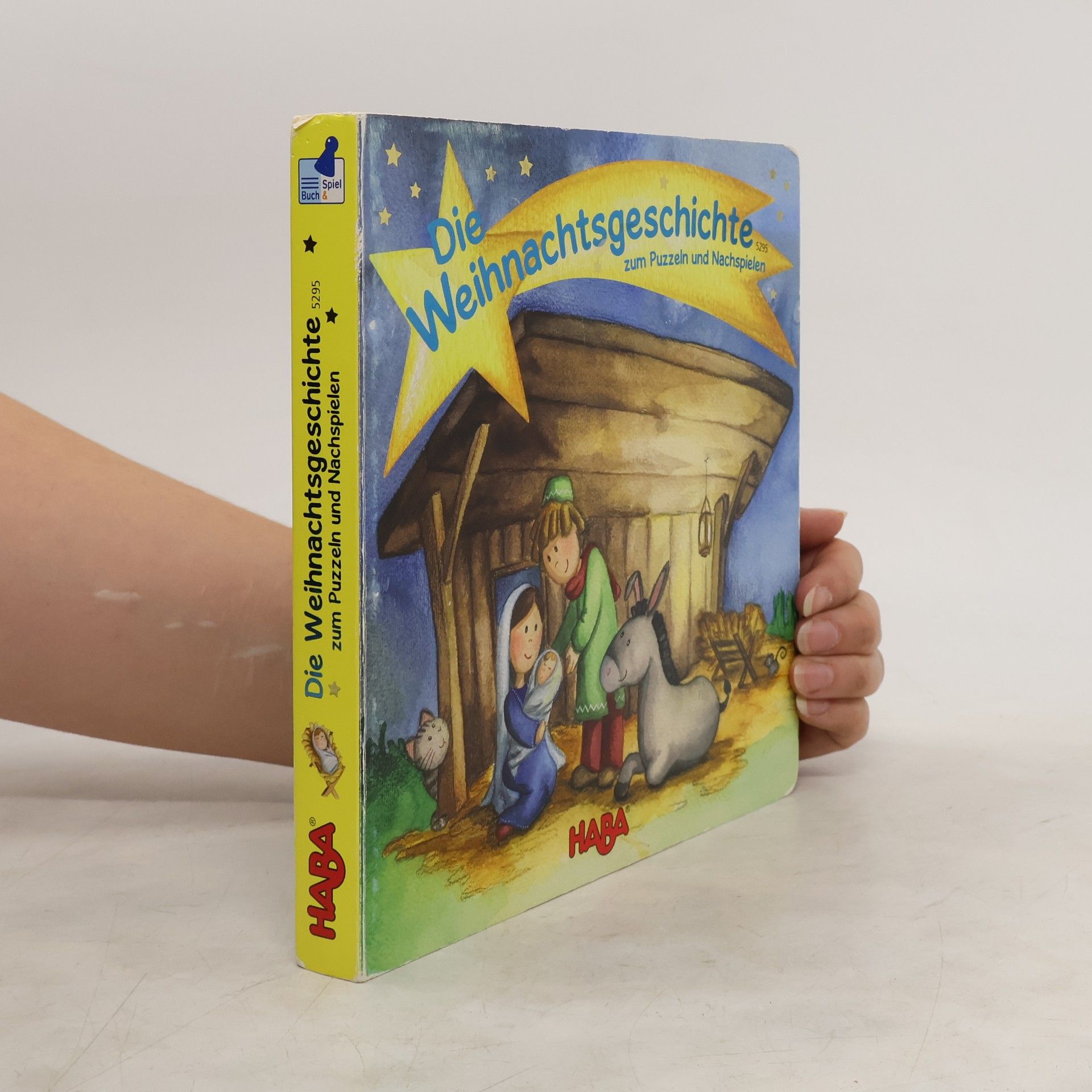 kolektiv Die Weihnachtsgeschichte zum Puzzeln und Nachspielen