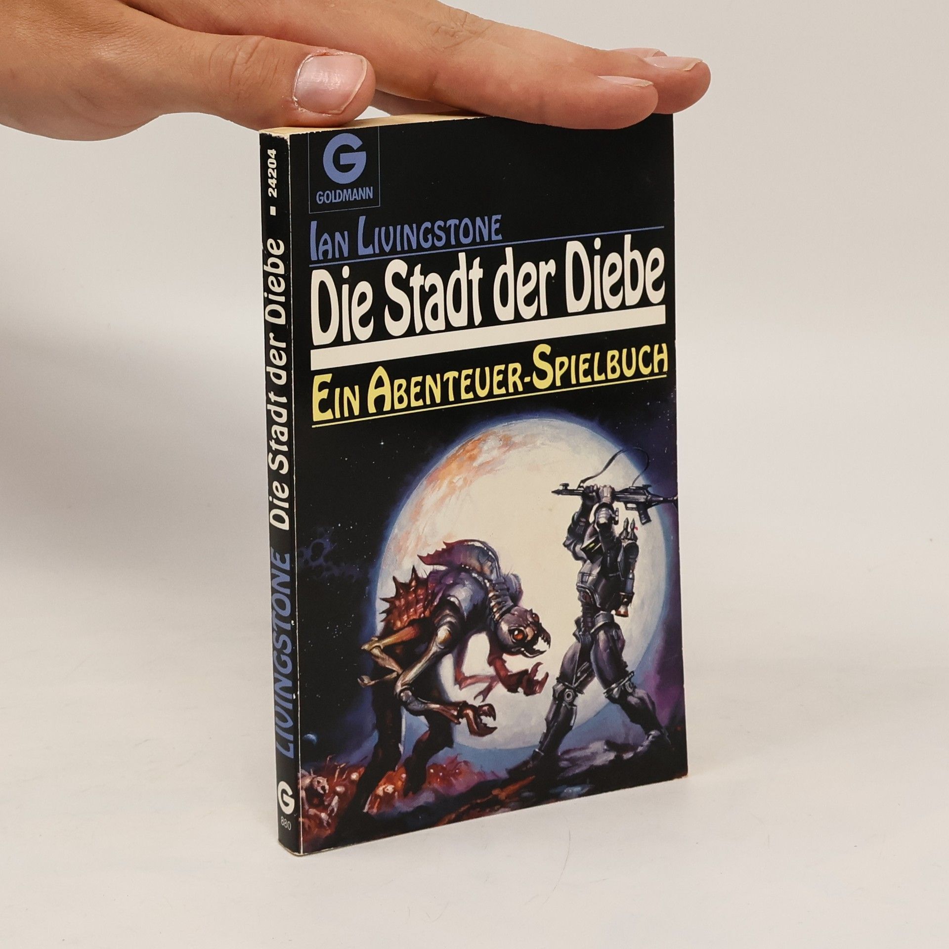 Ian Livingstone Die Stadt der Diebe. Ein Abenteuer- Spielbuch.