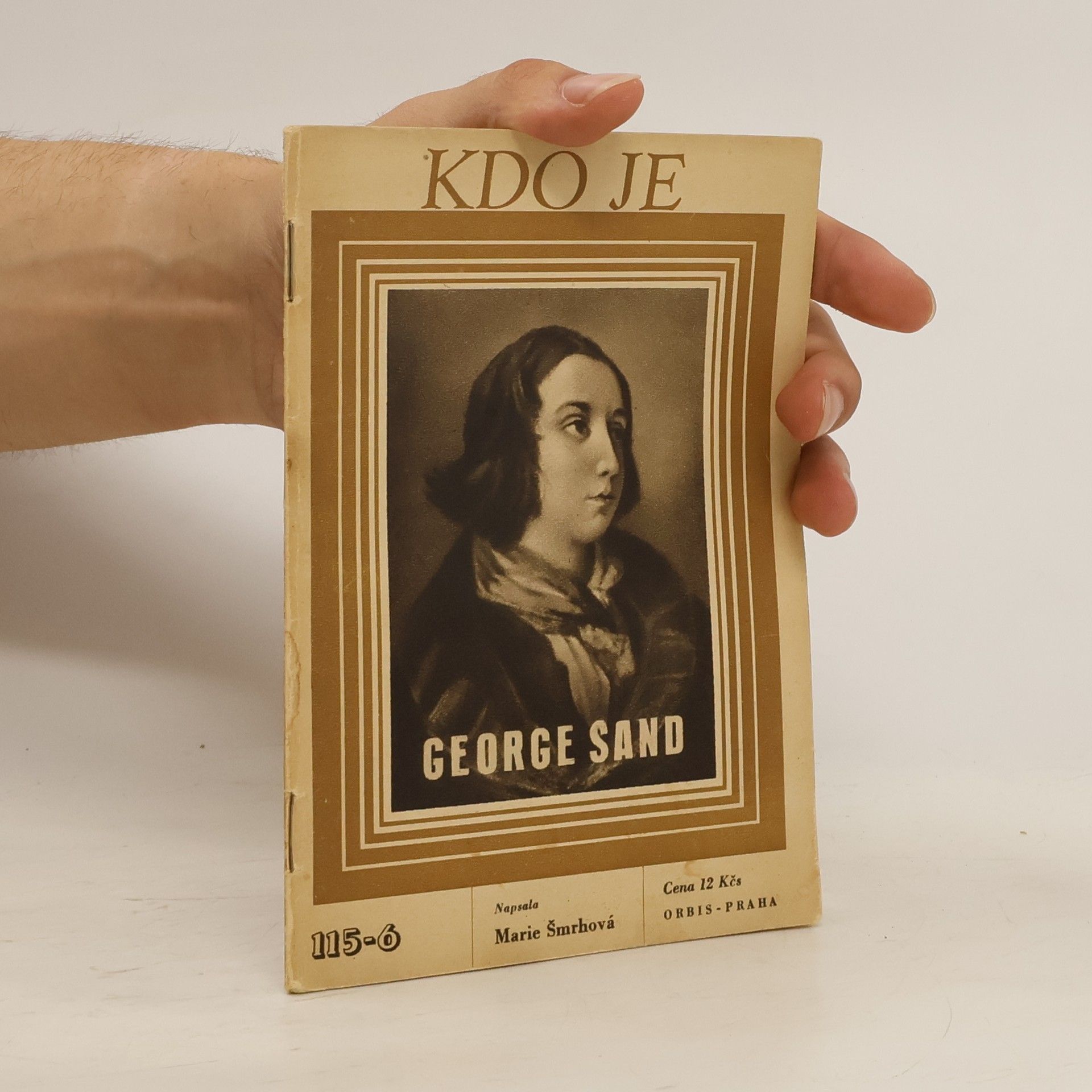 Marie Šmrhová Kdo je George Sand 115-6