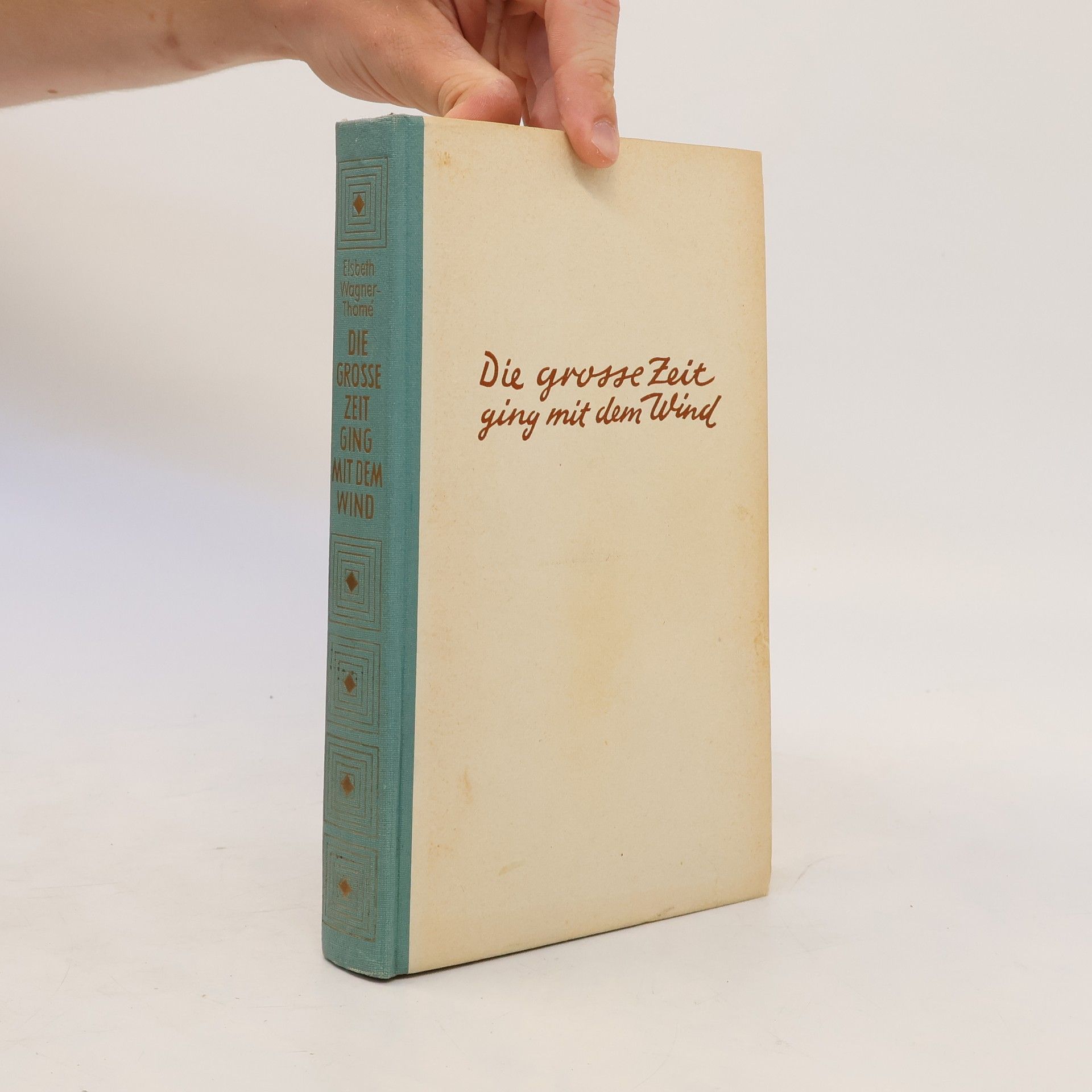 Collectif d'auteurs Die grosse Zeit ging mit dem Wind