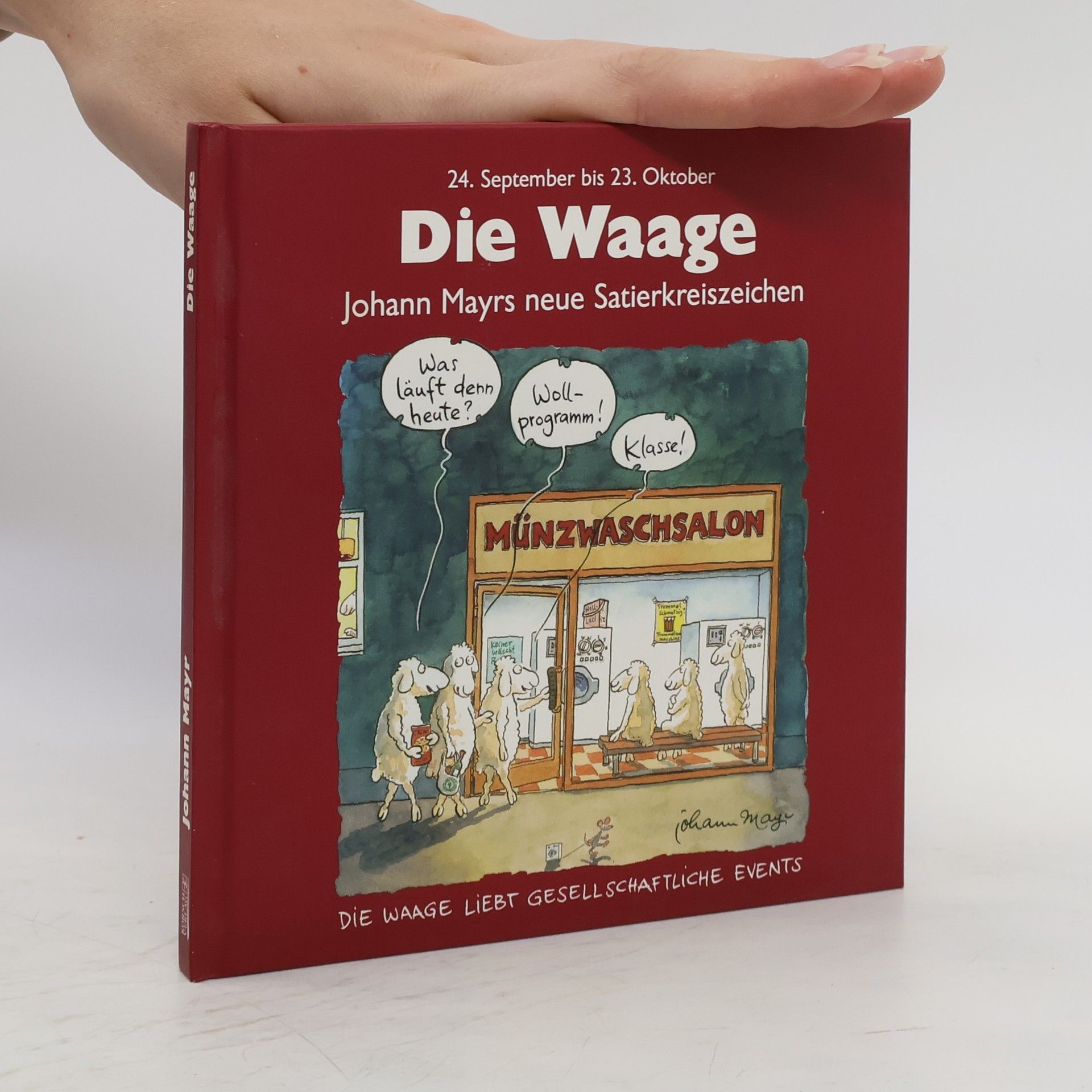 Johann Mayr Die Waage. Rote Ausgabe, 24. September bis 23. Oktober.