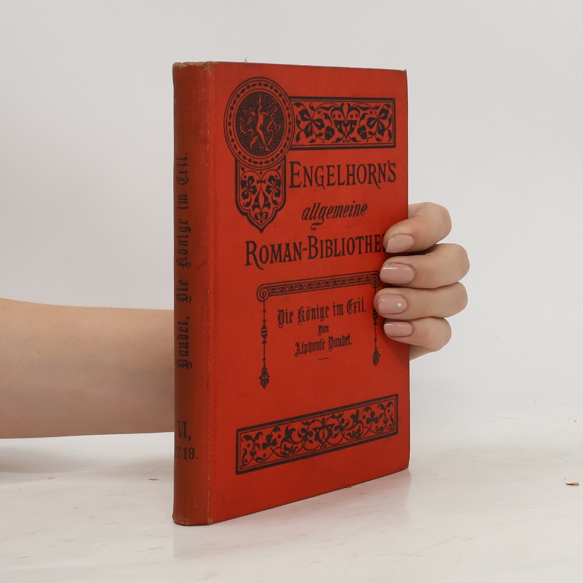 Alphonse Daudet Engelhorns allgemeine Roman-Bibliothek VI. Band 17-18