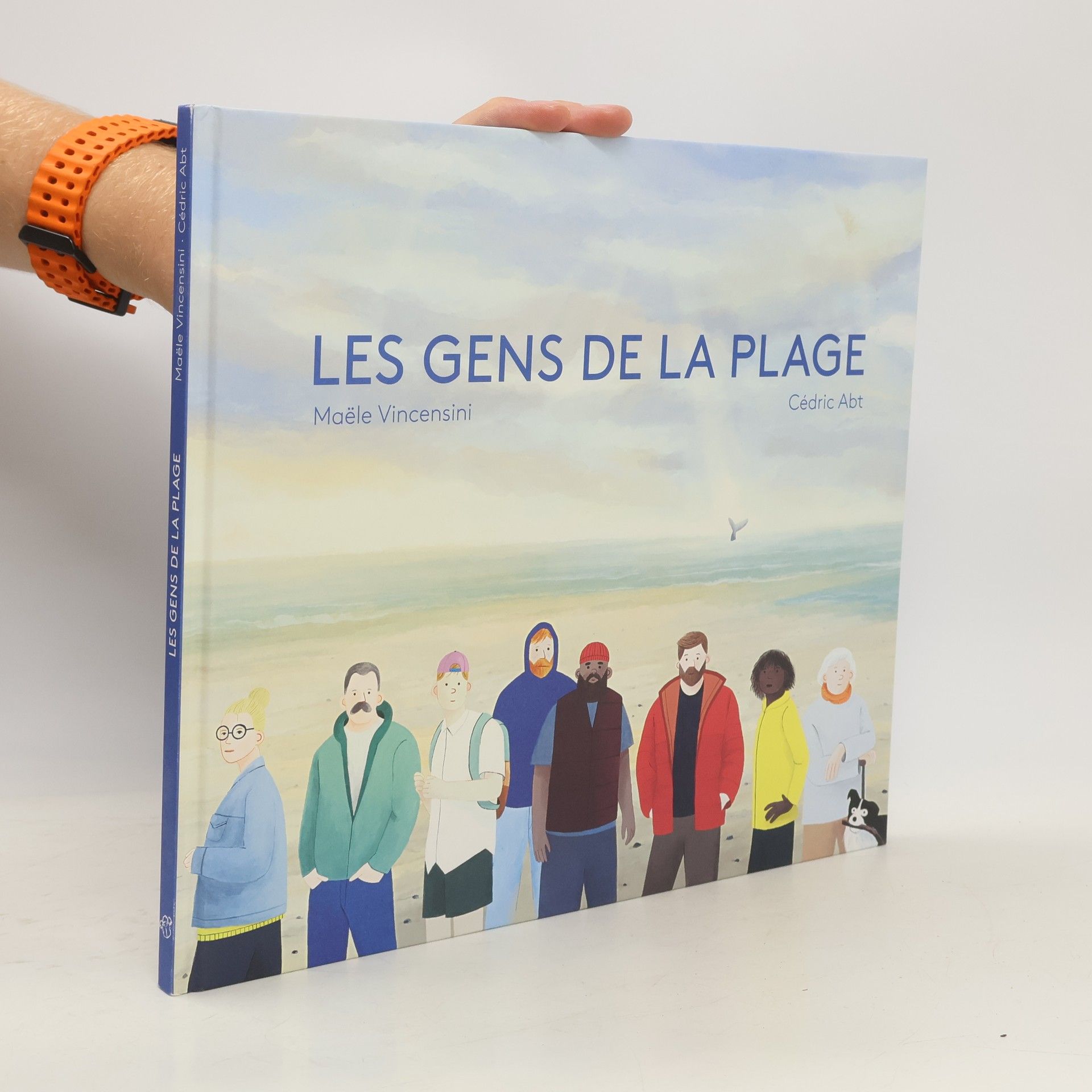 Maële Vincensini Les gens de la plage