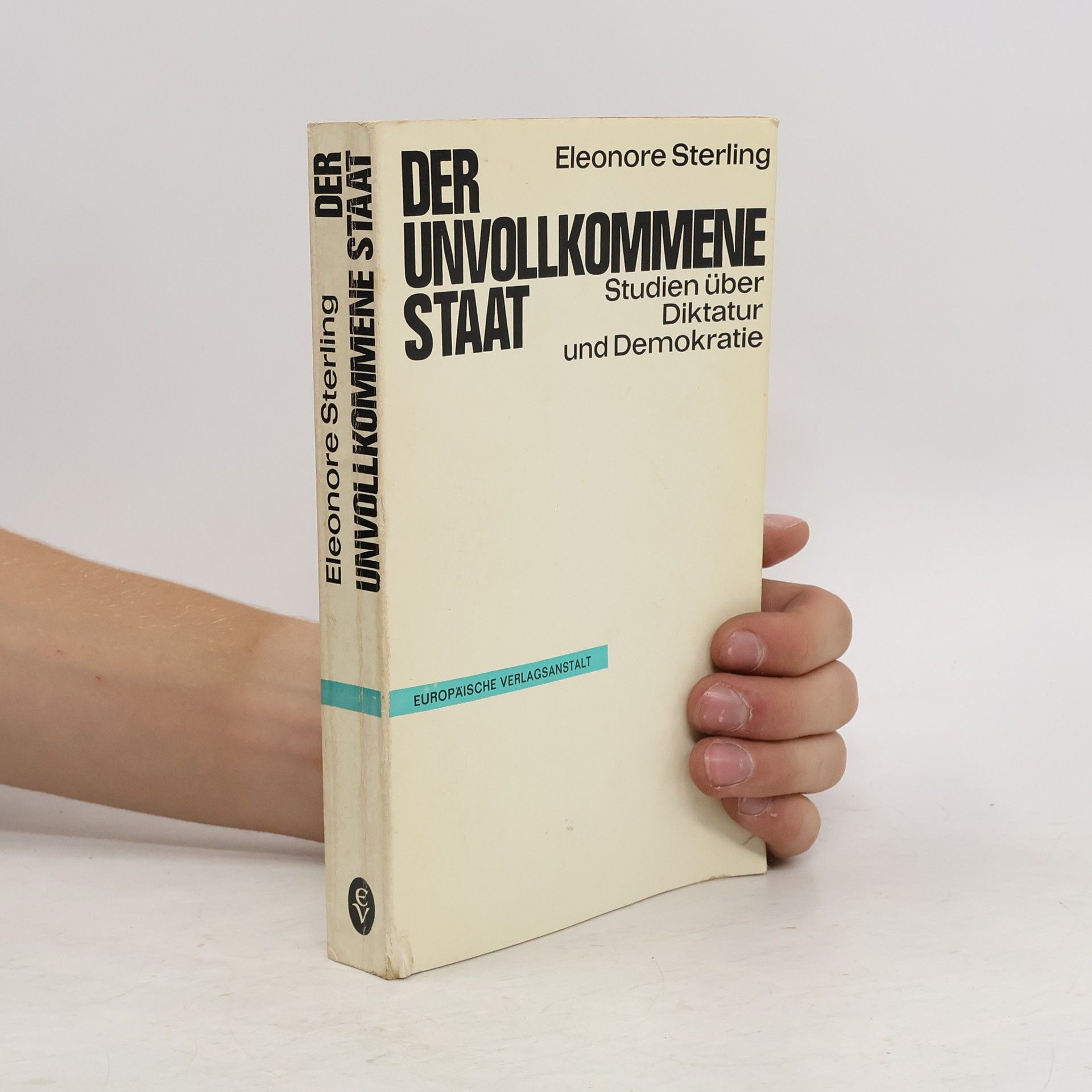 Eleonore Sterling Der Unvollkommene Staat