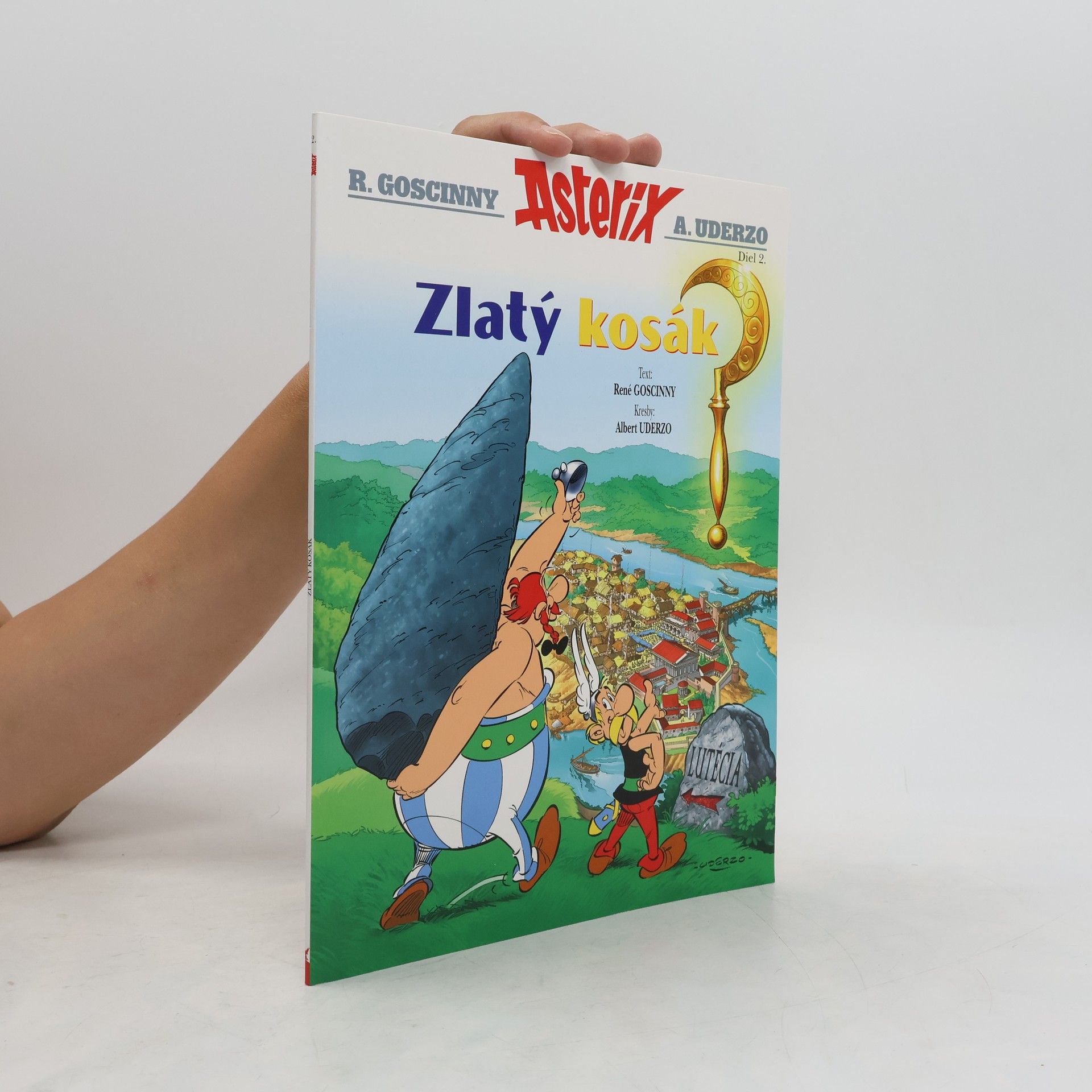 René Goscinny Asterix II: Asterix a zlatý kosák