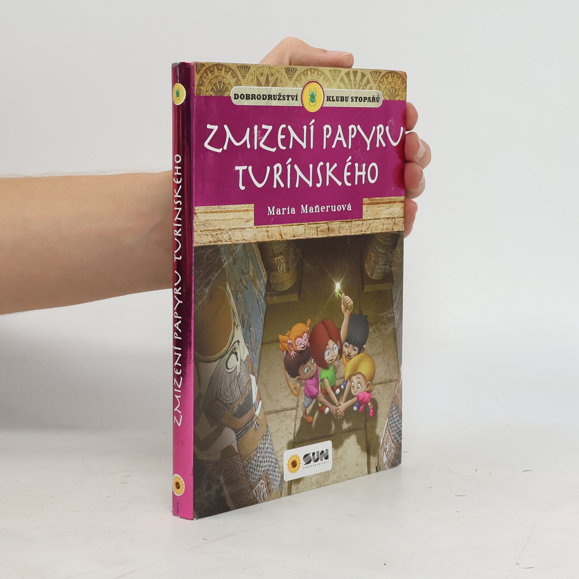 Maria Maňeruová  Zmizení papyru turínského