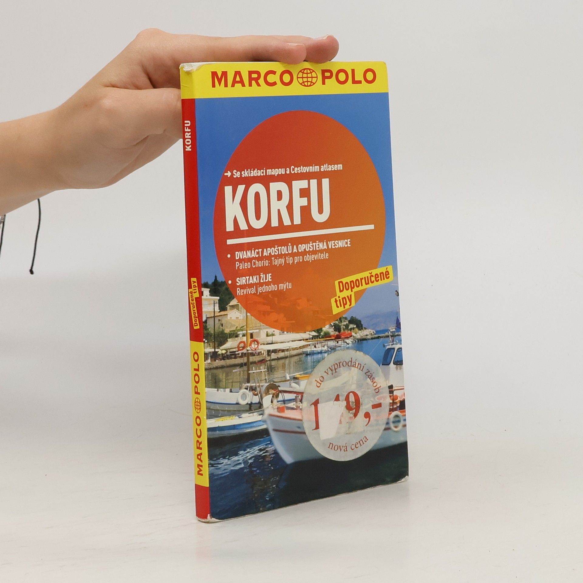 Klaus Boetig Korfu: Doporučené tipy : [se skládací mapou a cestovním atlasem]