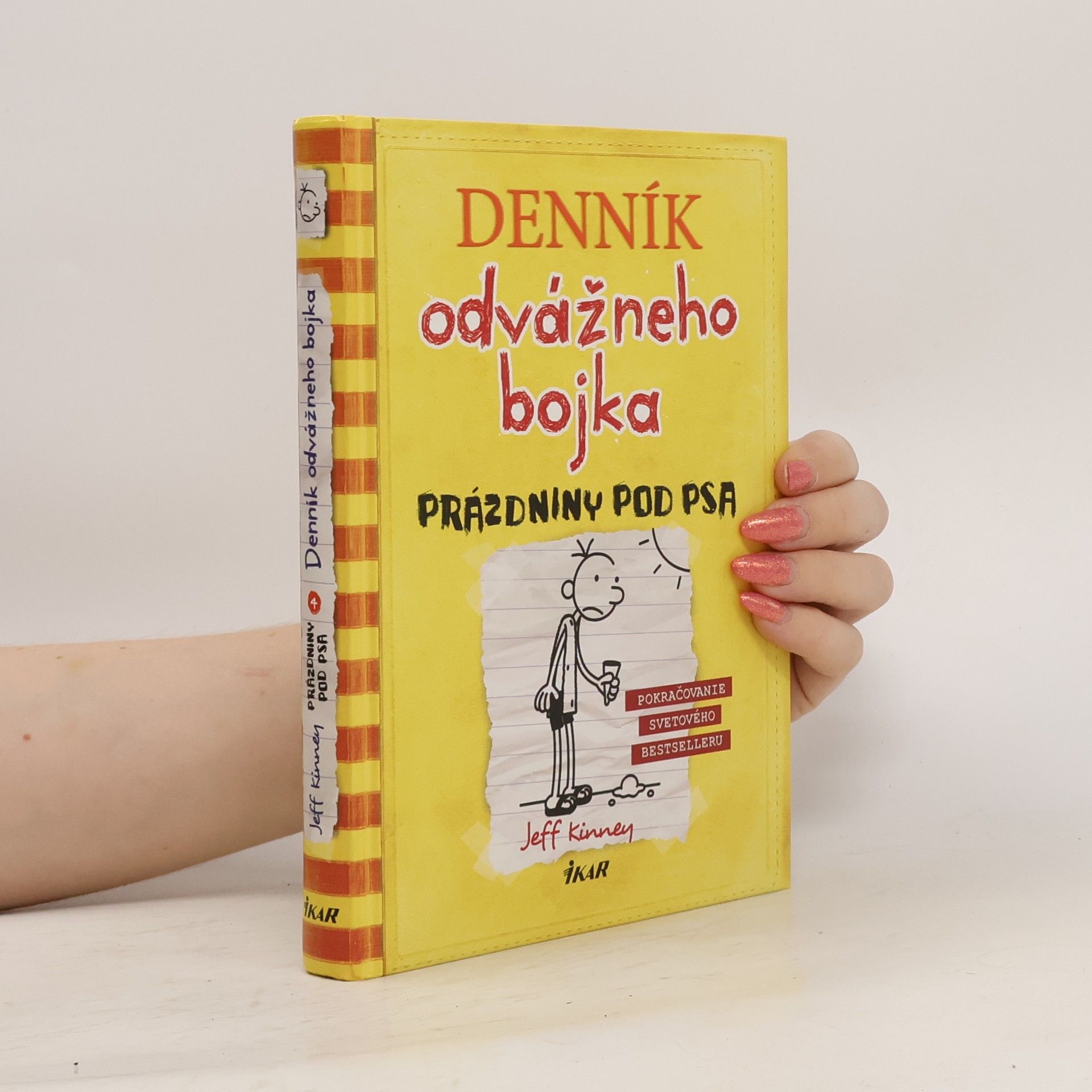 Jeff Kinney Denník odvážneho bojka 4: Prázdniny pod psa