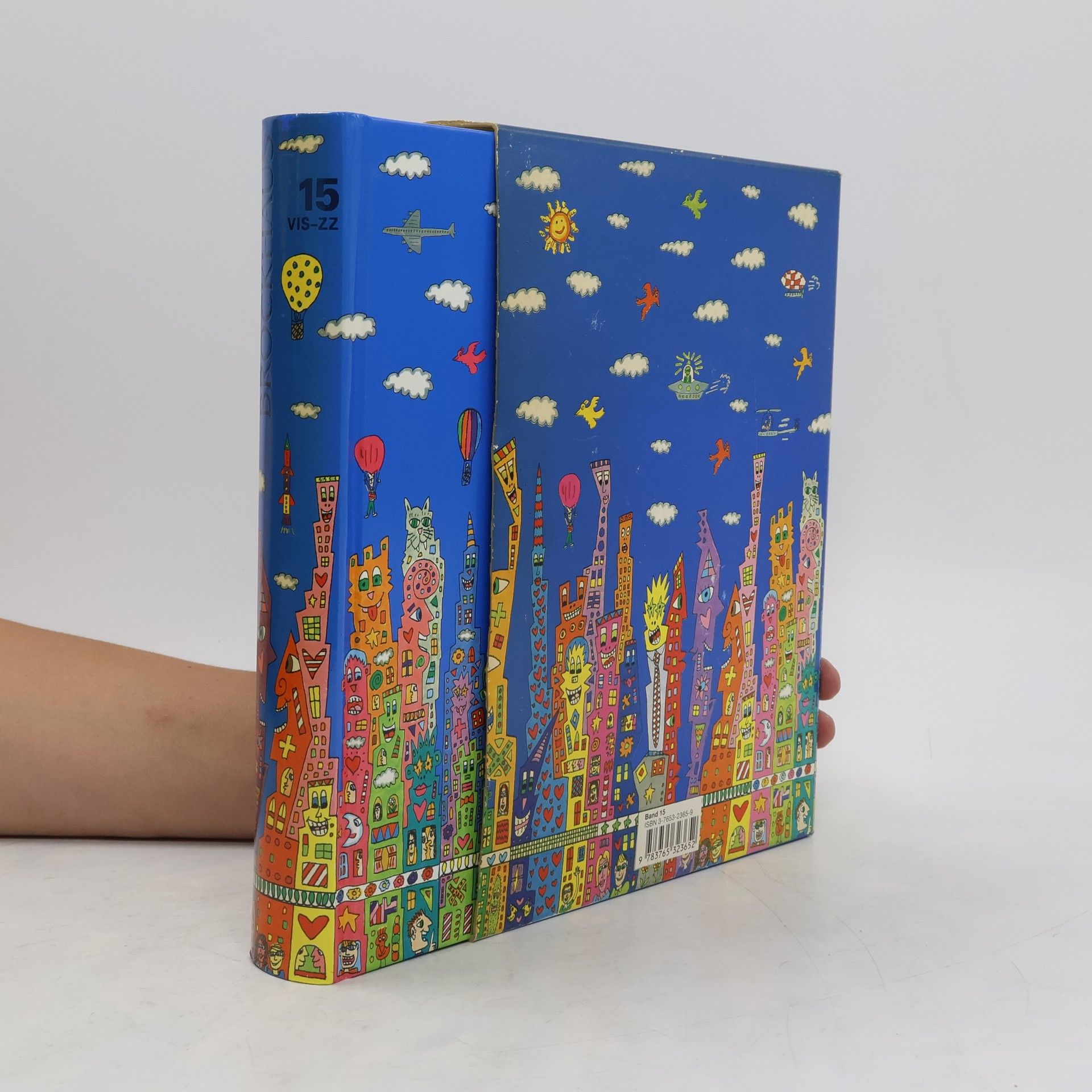 James Rizzi Der Brockhaus in Fünfzehn Bänden, James Rizzi ars mundi Exklusiv-Edition 15. Vis-Zz